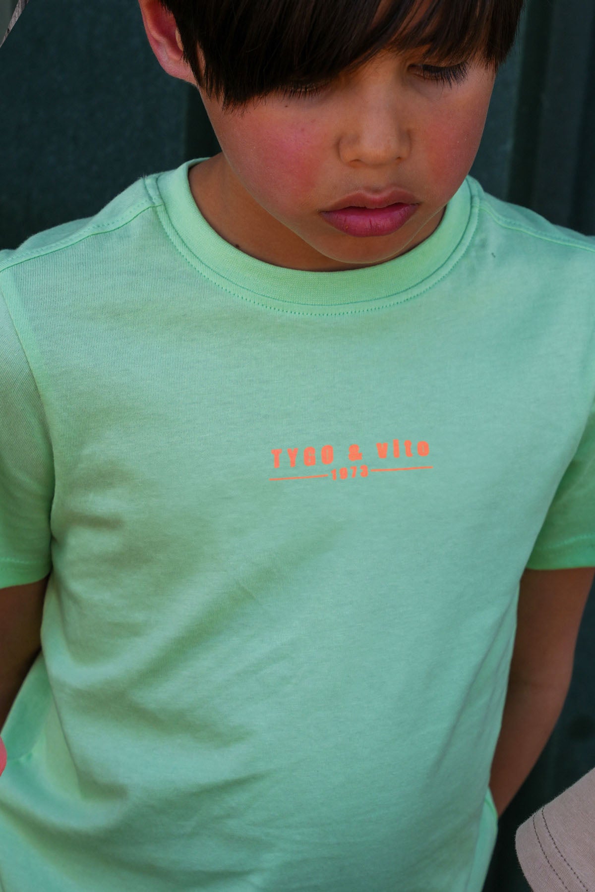 T-shirt Tein Groen