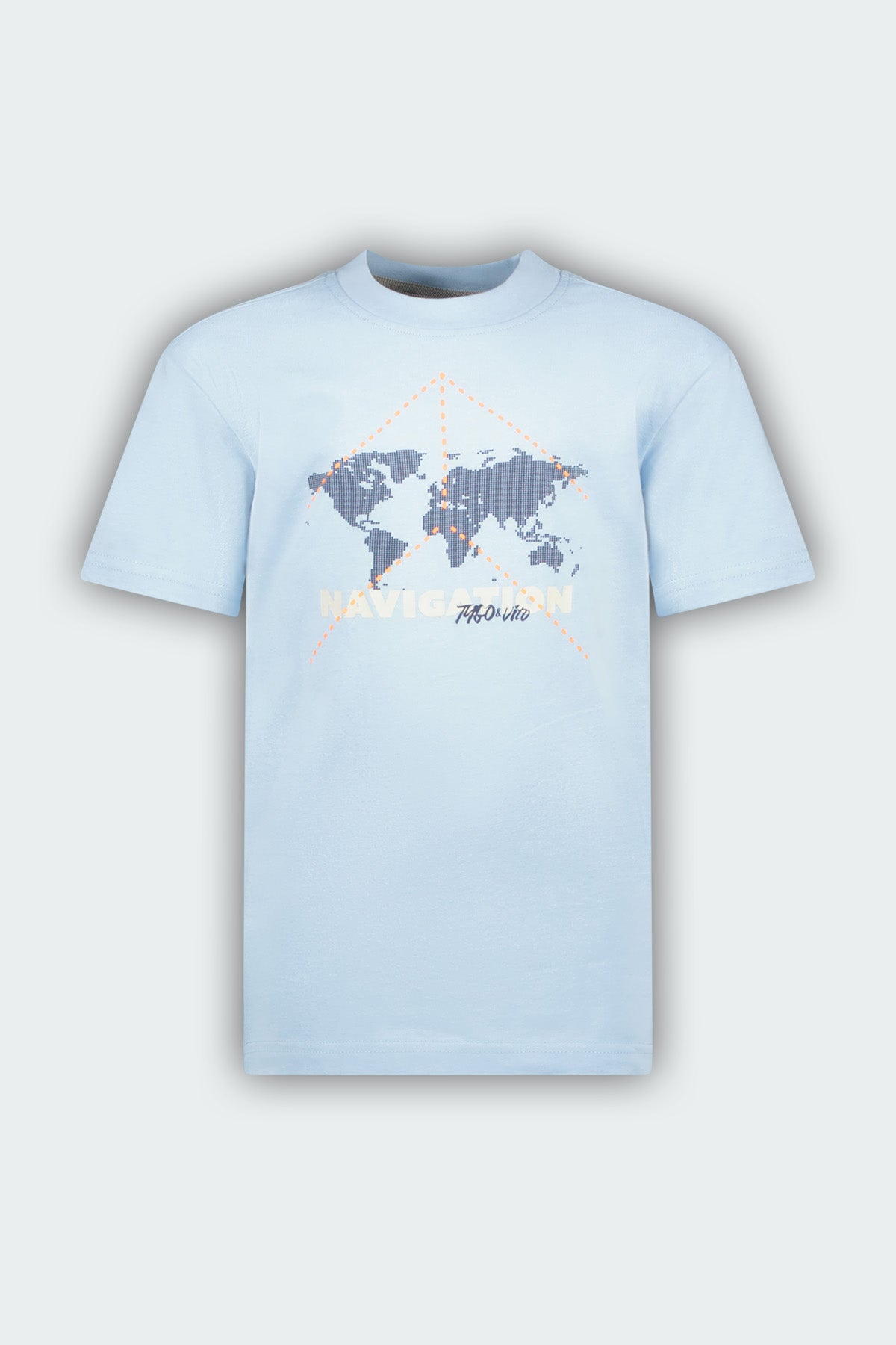 T-shirt Dex Licht Blauw