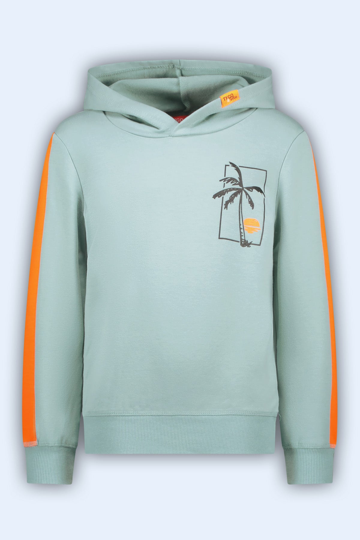 Hoody Huxley Licht Groen