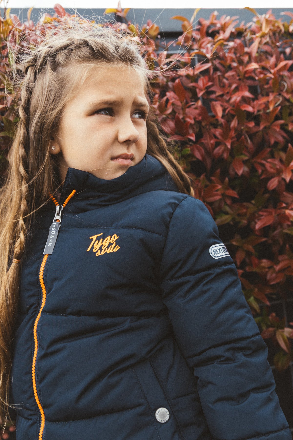 Girls Jas Jara Donker Blauw