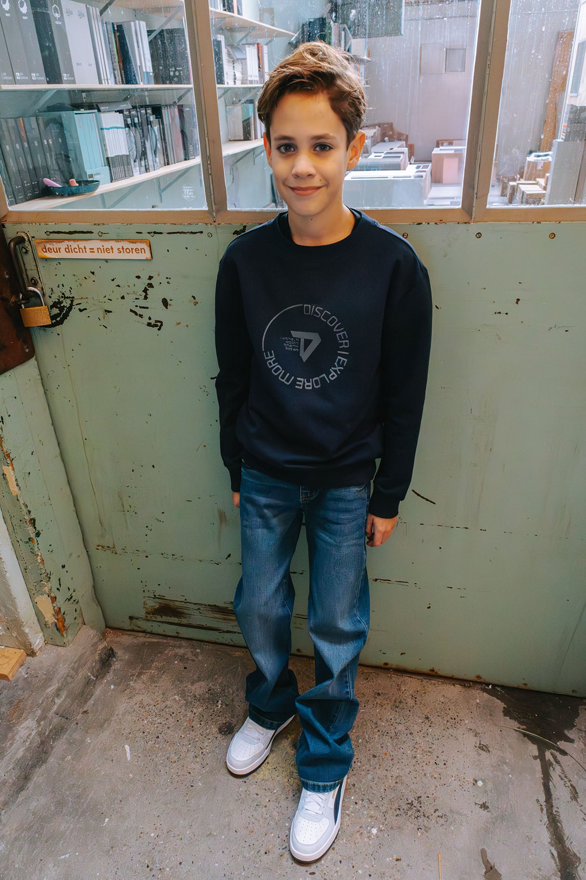 Sweater Nash Donker Blauw
