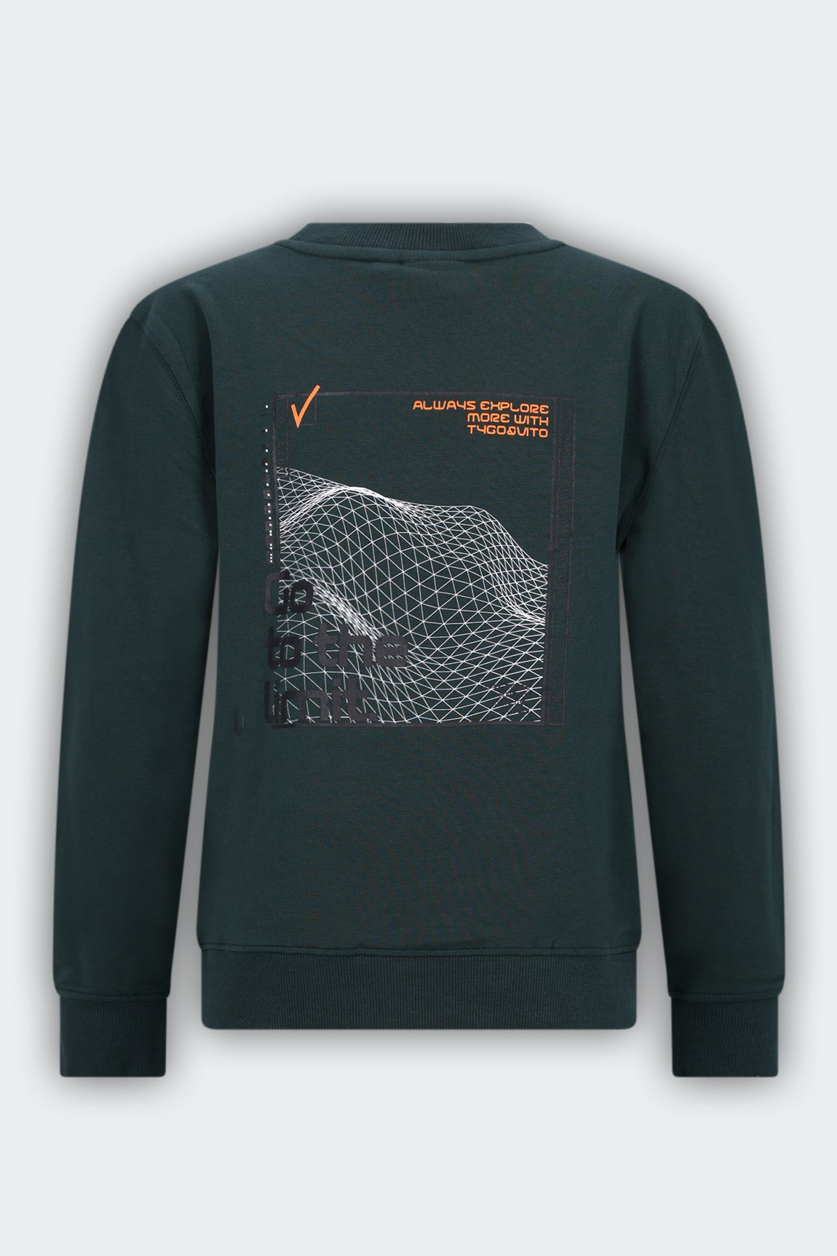 Sweater Nate Donker Groen