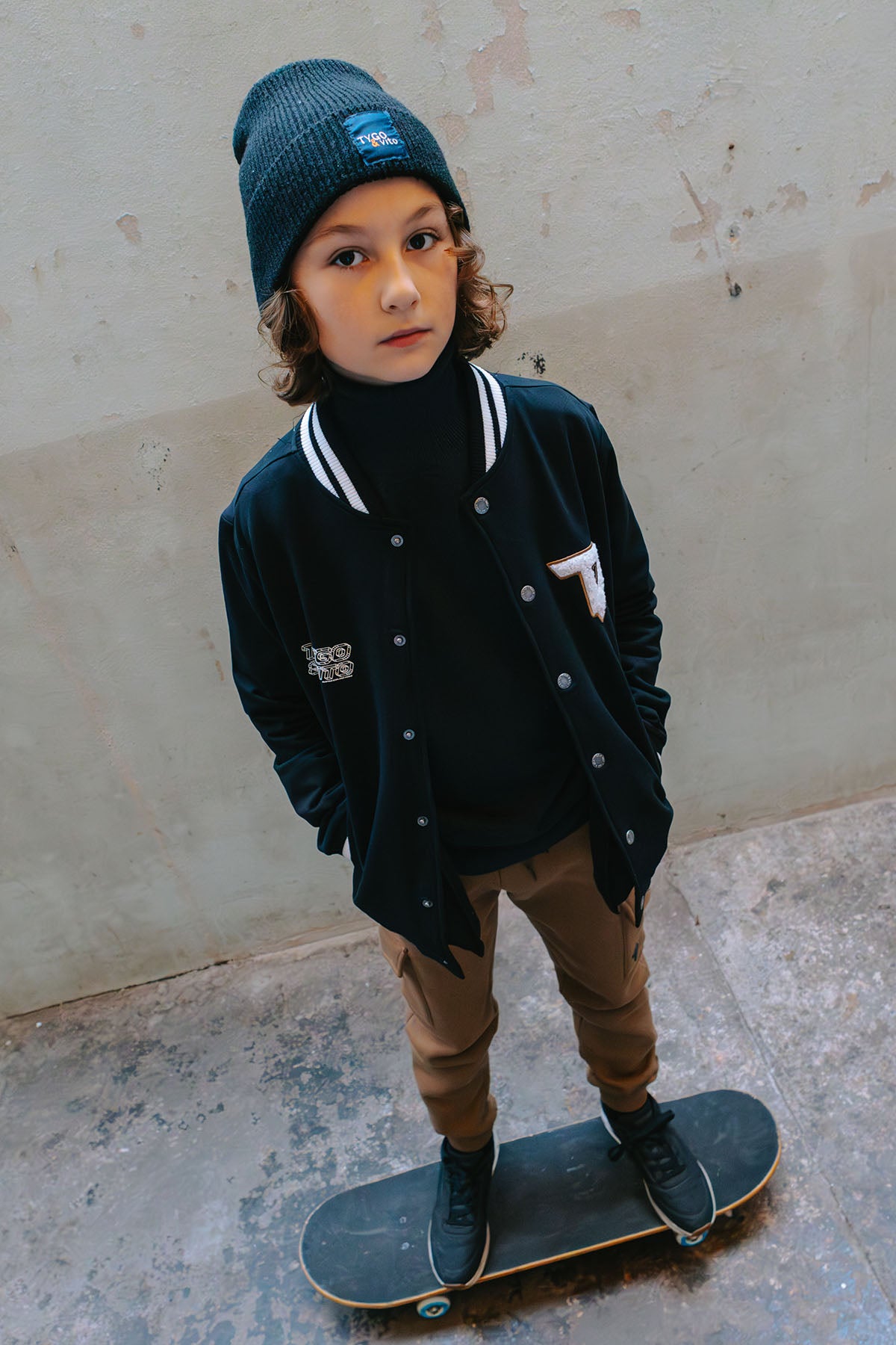 Baseball Vest Vance Zwart