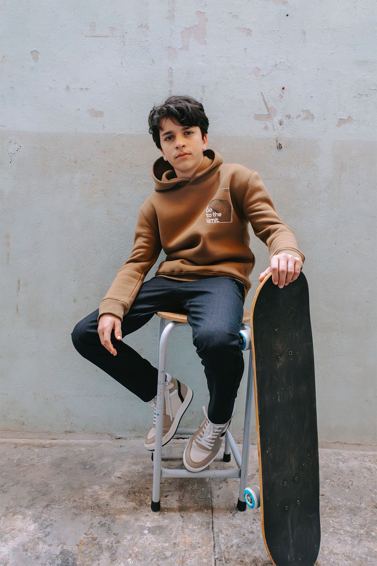 Broek Jeric Streep Zwart