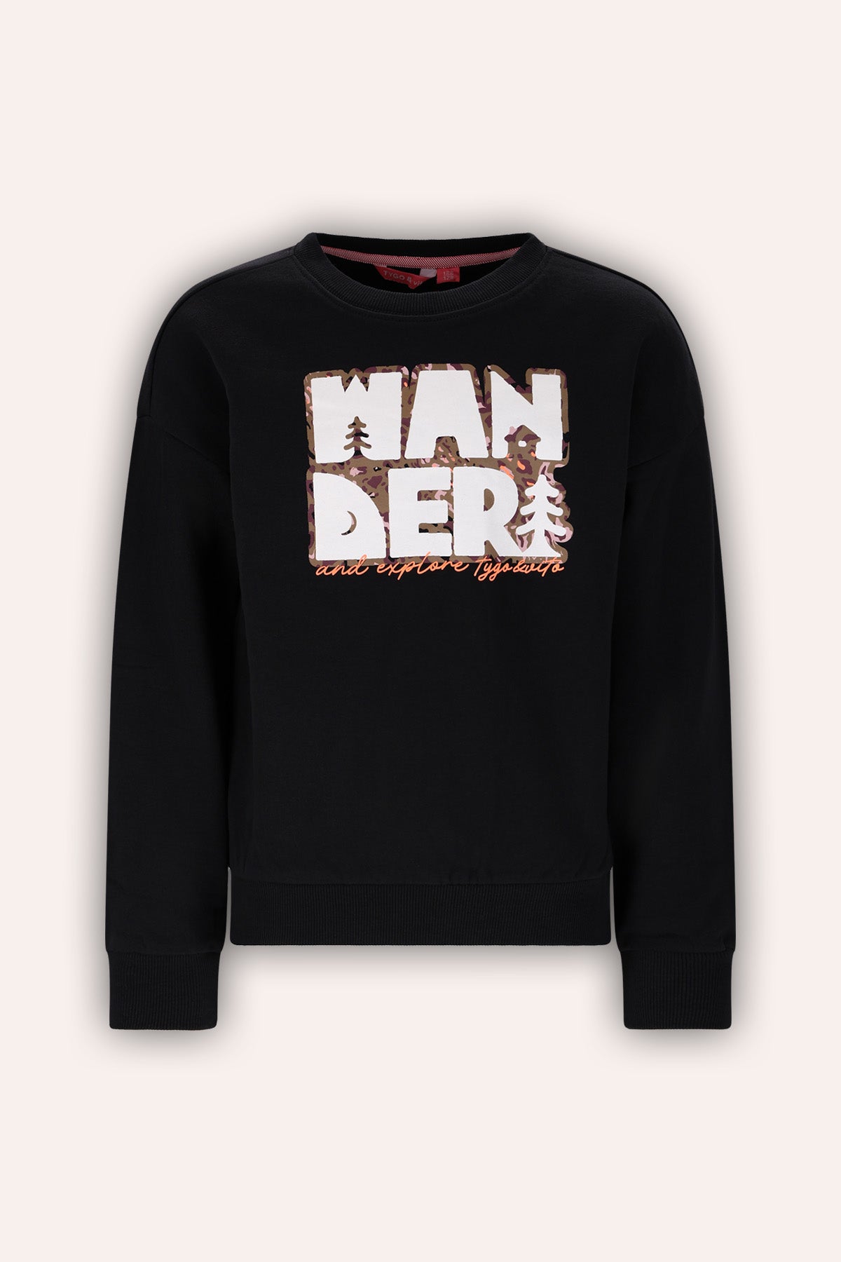 Girls Sweater Sanne Zwart