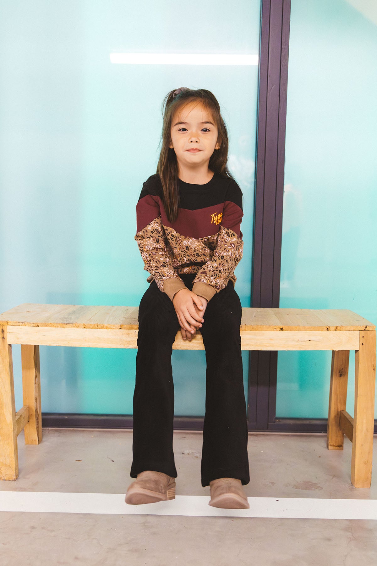 Girls Sweater Sasja All-Over print