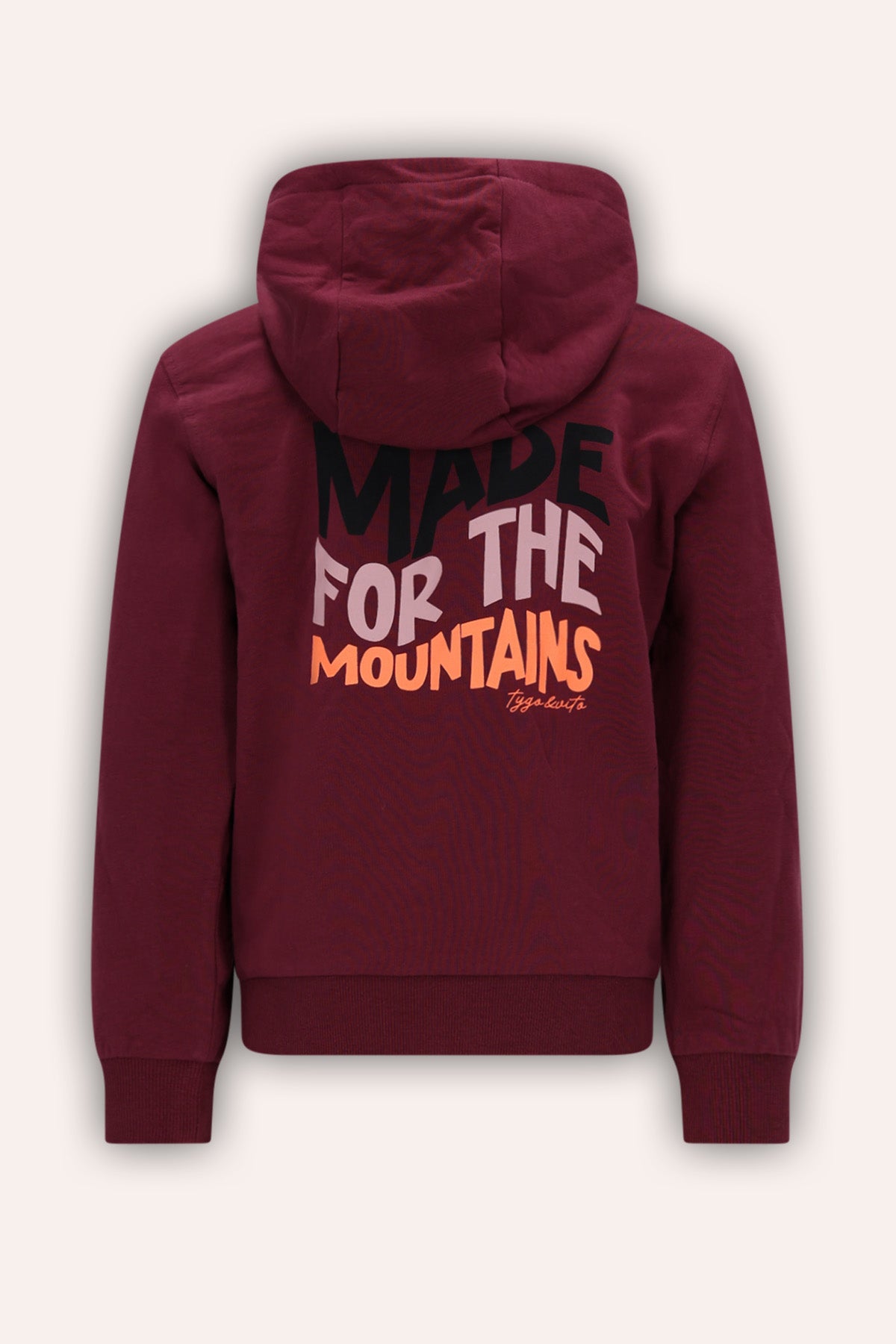 Hoodie Selma Donker Rood