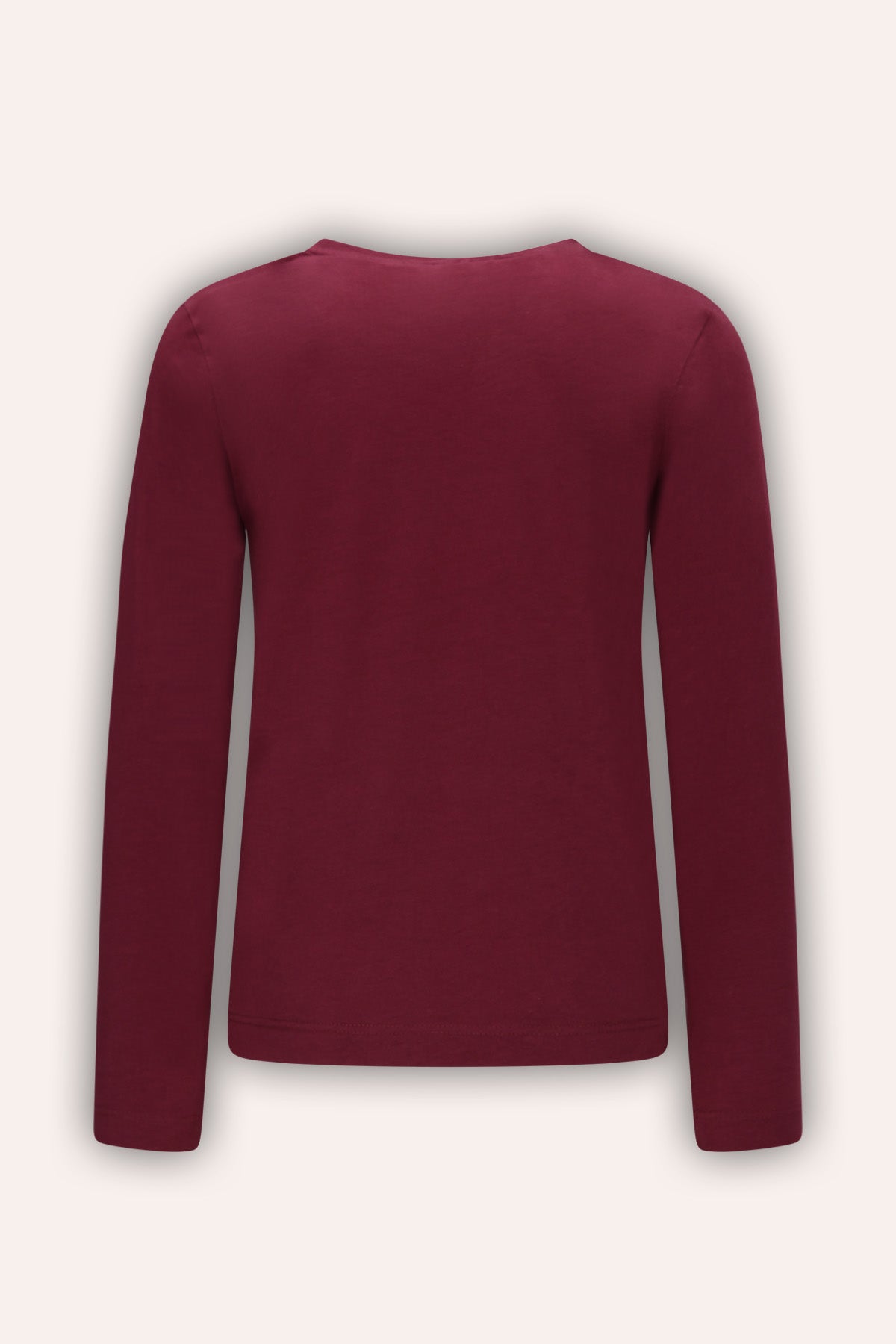 Girls Longsleeve Linde Donker Rood
