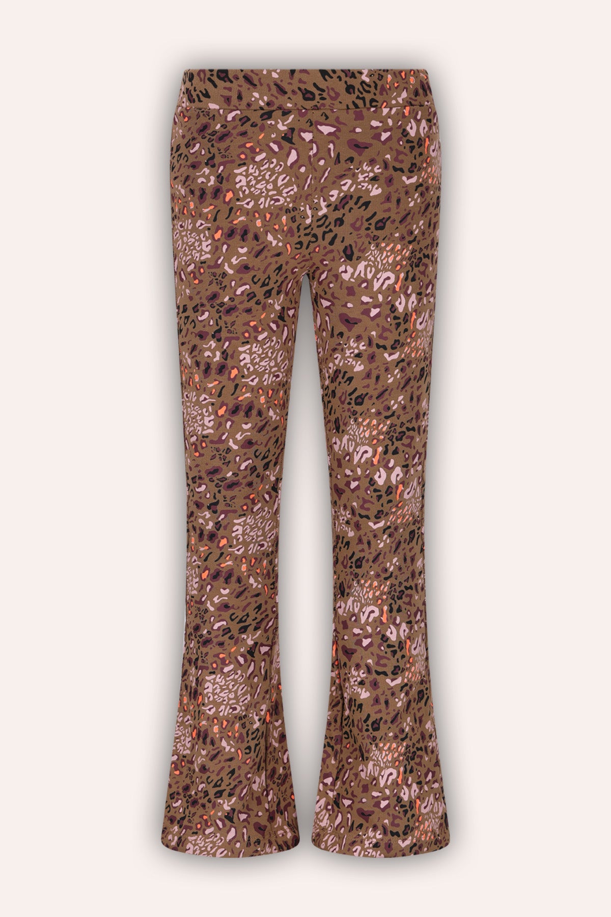 Girls Flarepant Pippa Licht Bruin