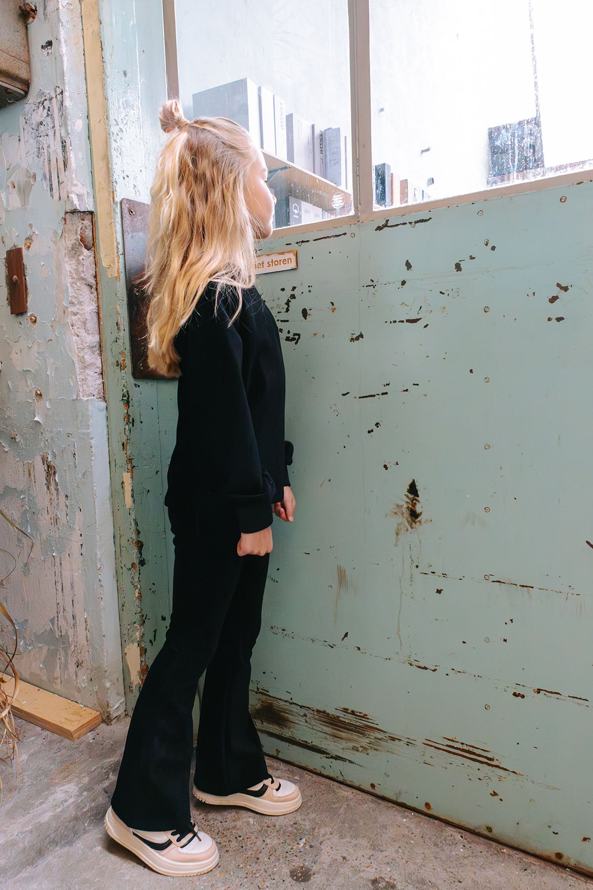 Girls Flarepant Pia Zwart