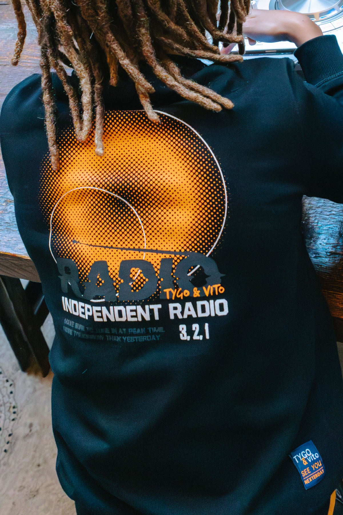 Sweater Silver Zwart