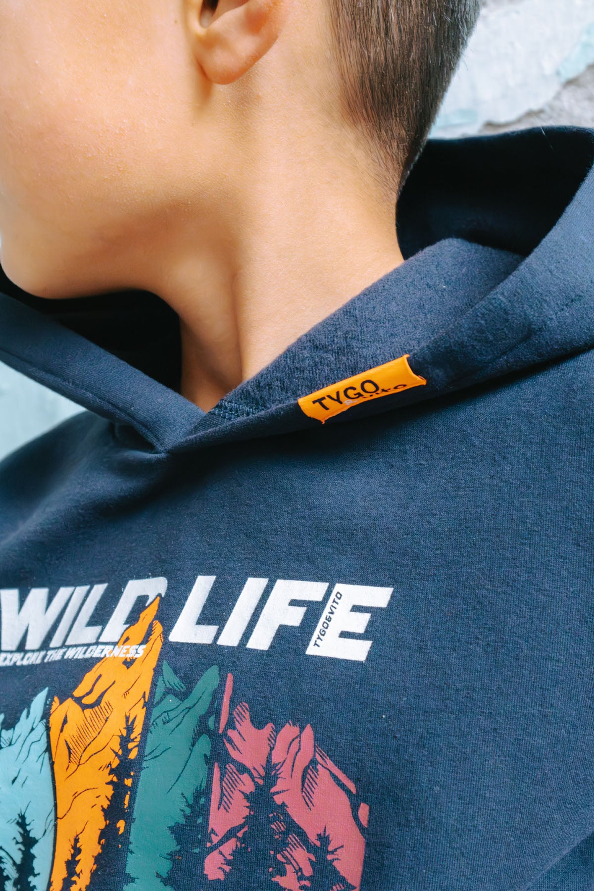 Hoodie Henk Donker Blauw