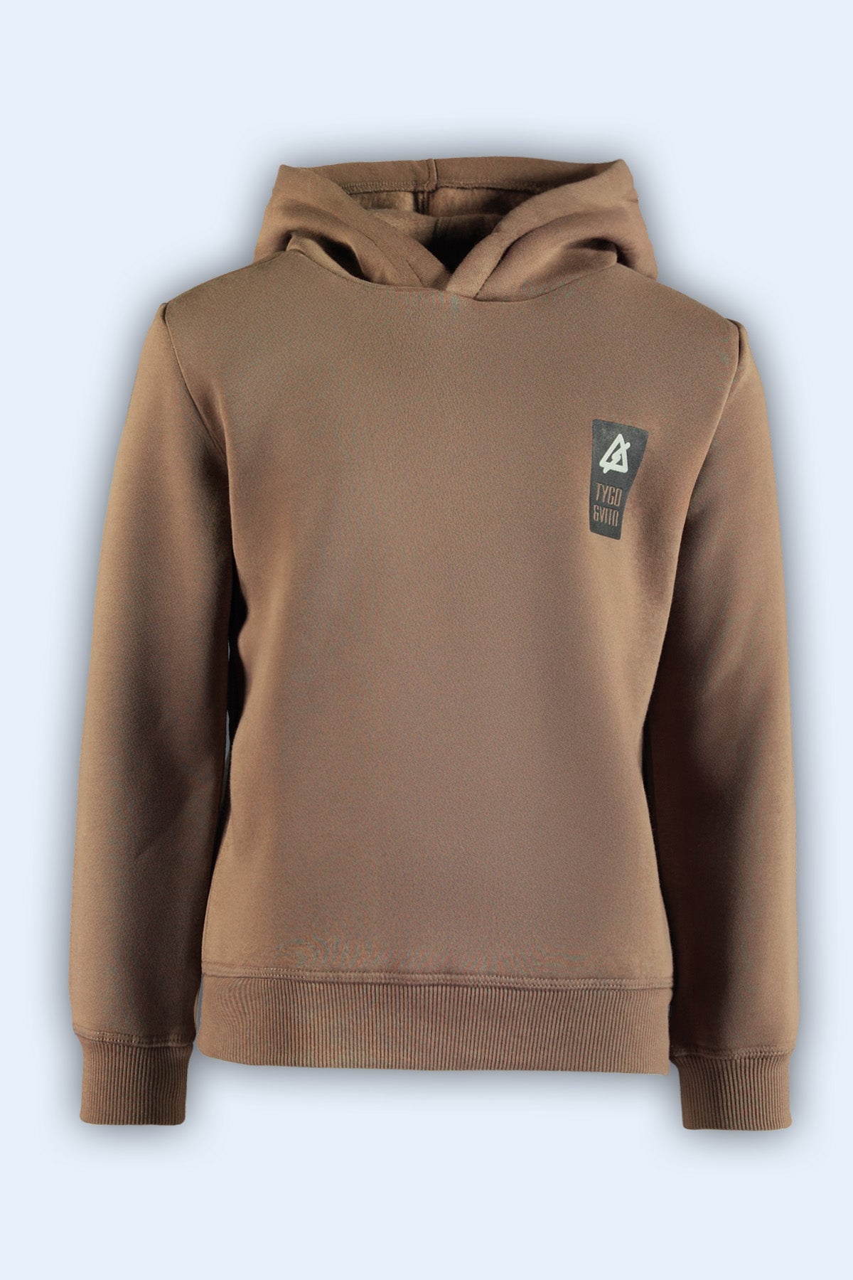 Hoodie Hank Licht Bruin