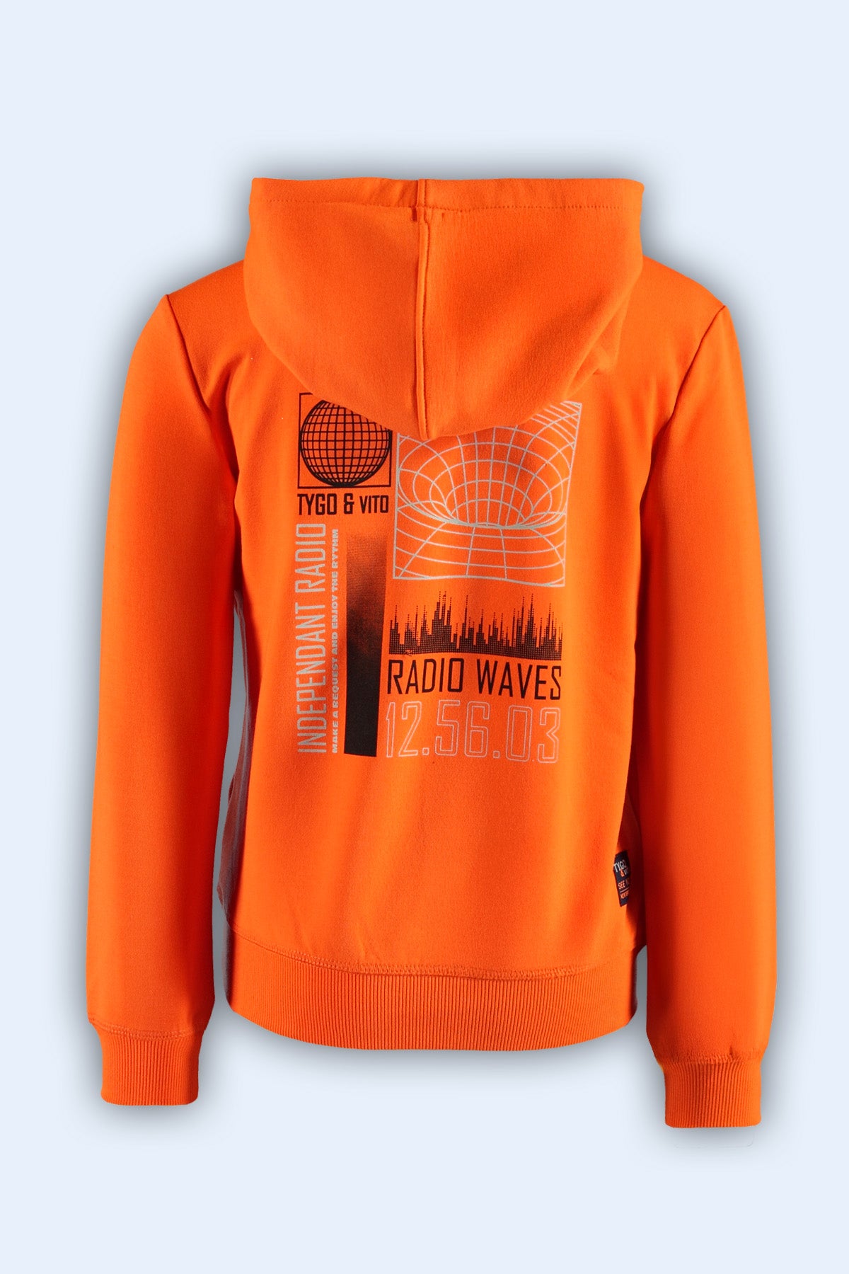 Hoodie Hank Neon Oranje