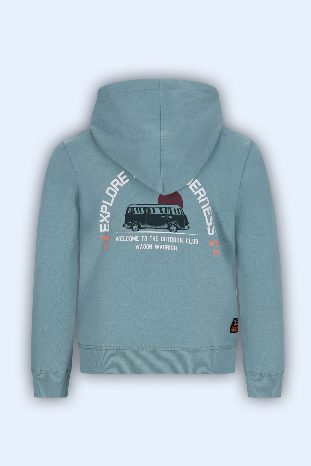 Hoodie Hank Licht Groen