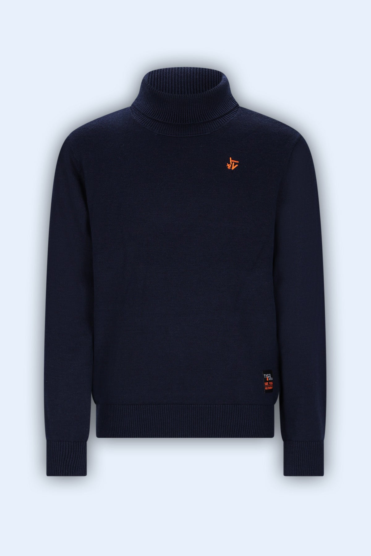 Kol trui Clint Donker Blauw