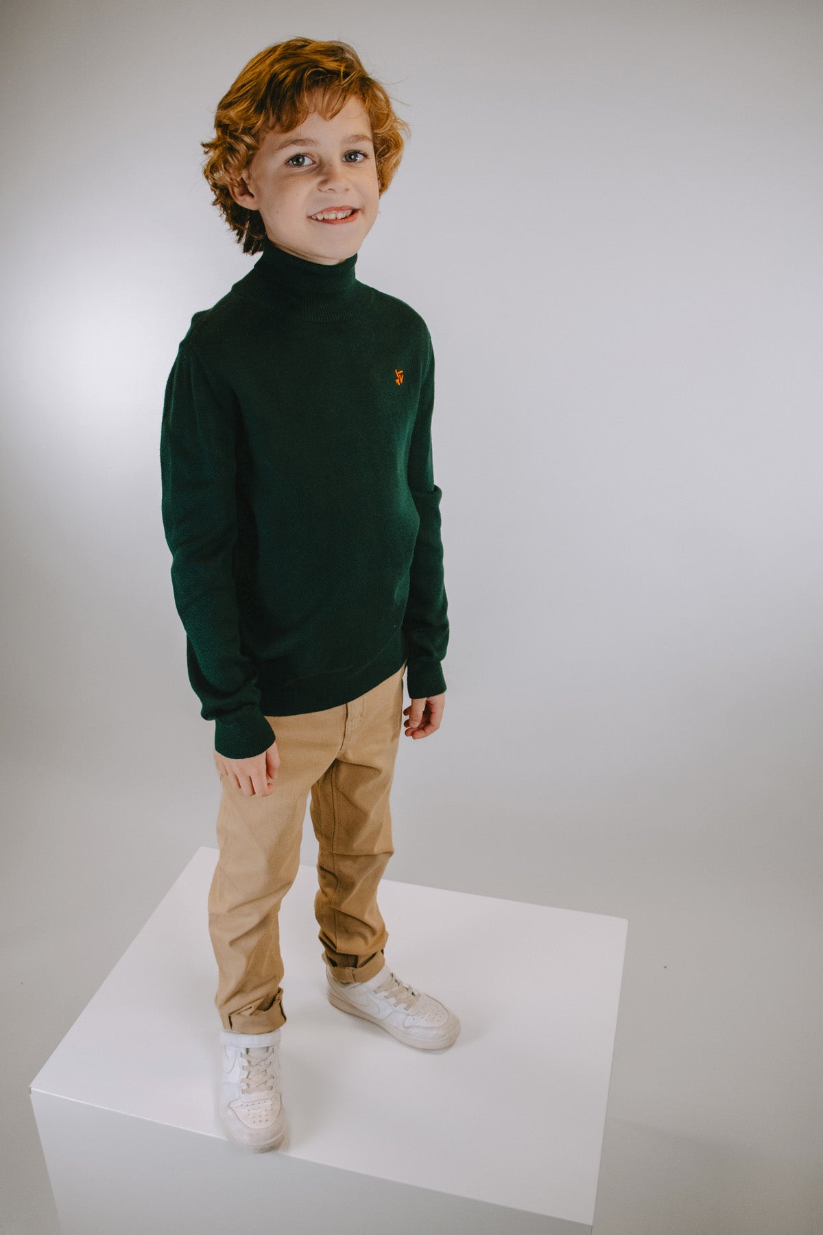 Kol trui Clint Donker Groen