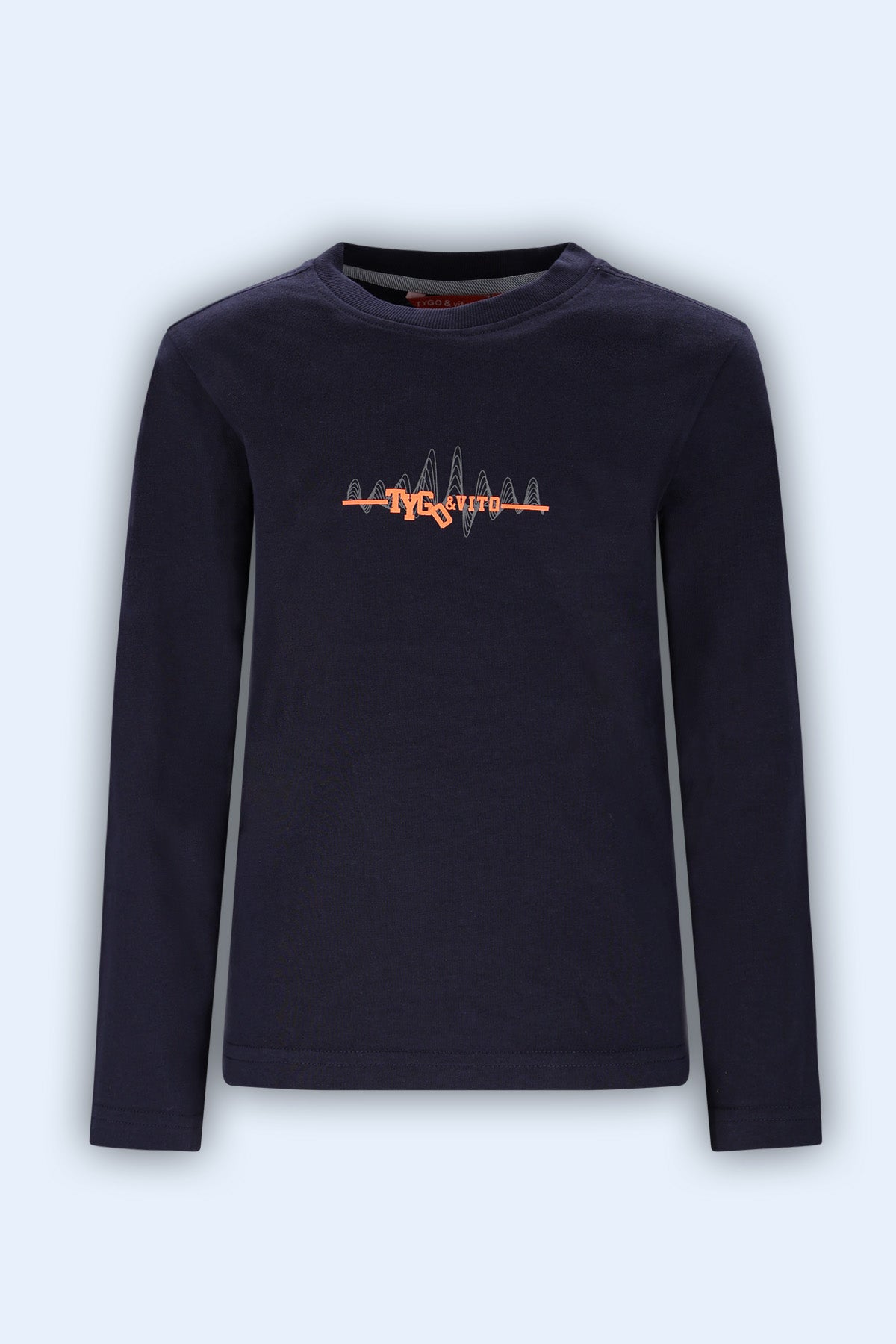 Longsleeve Mees Donker Blauw