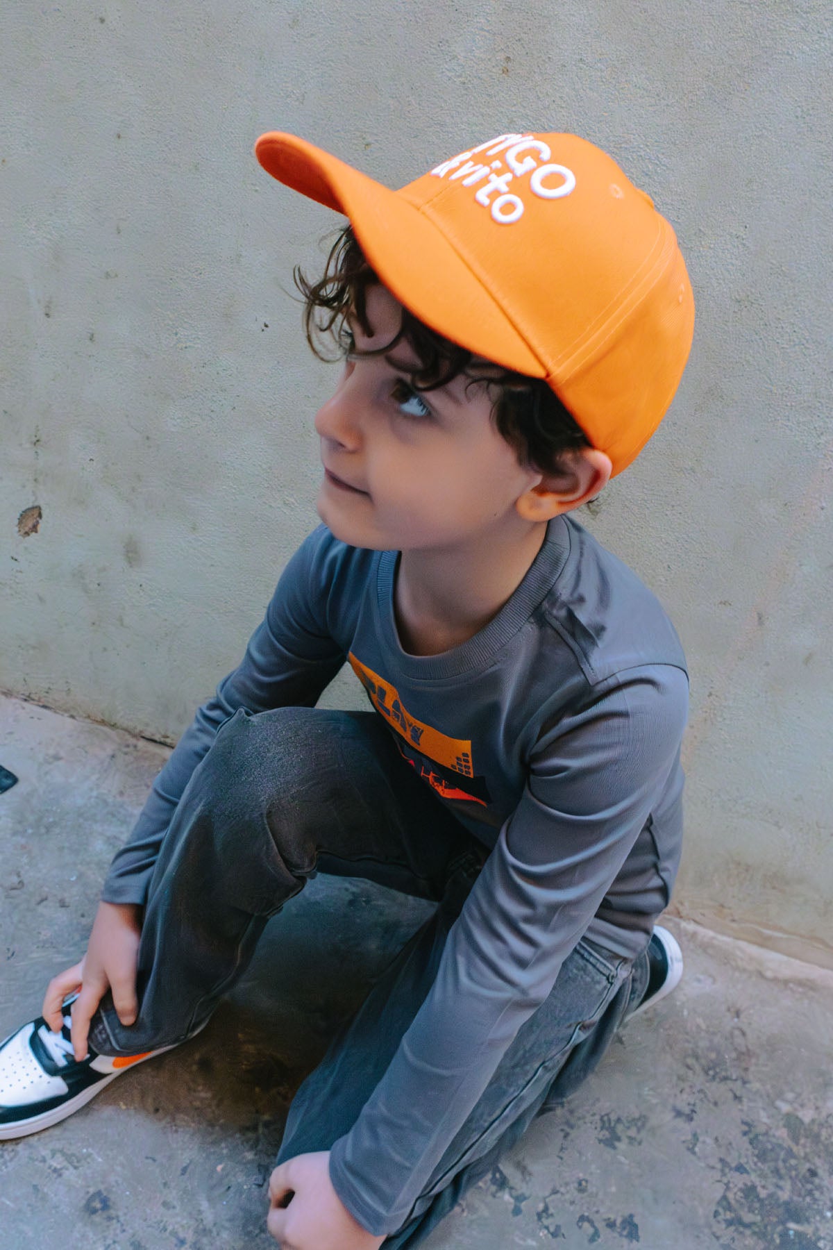 Longsleeve Max Grijs