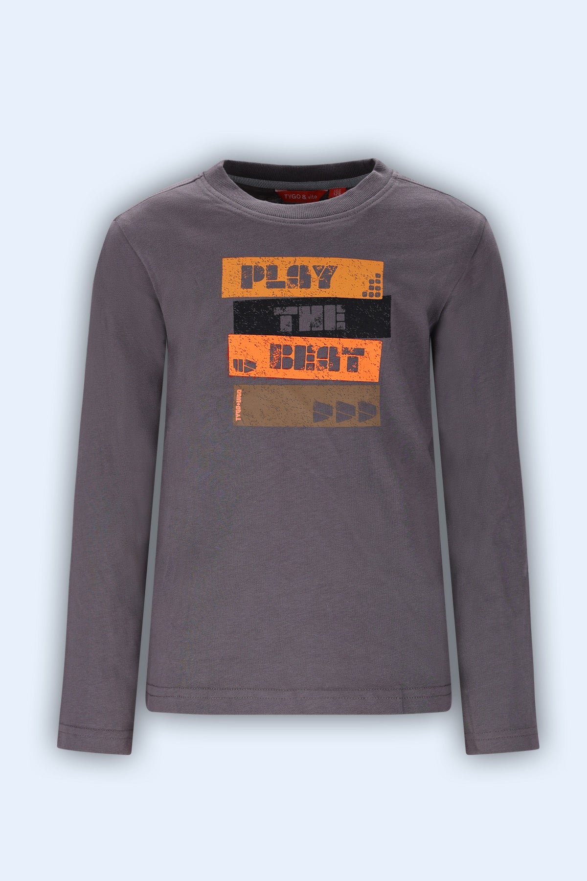 Longsleeve Max Grijs