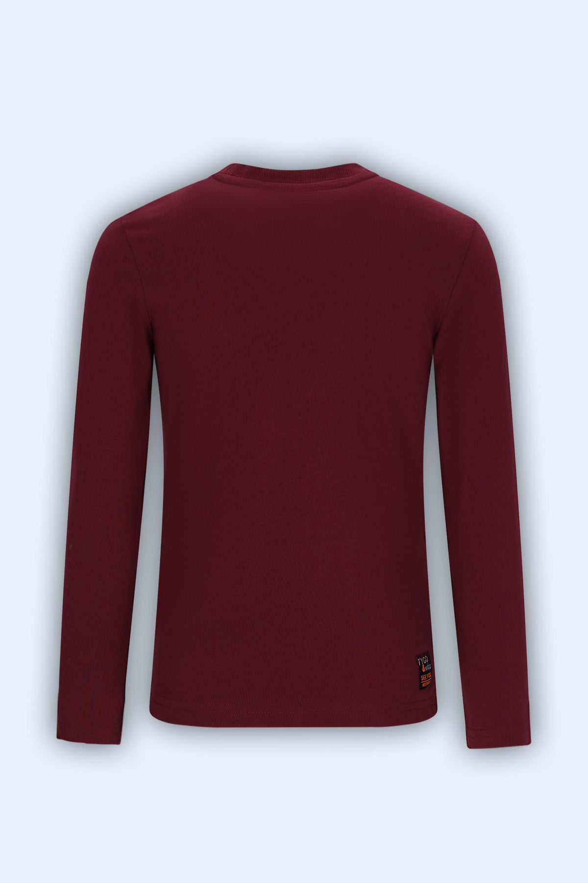 Longsleeve Max Donker Rood