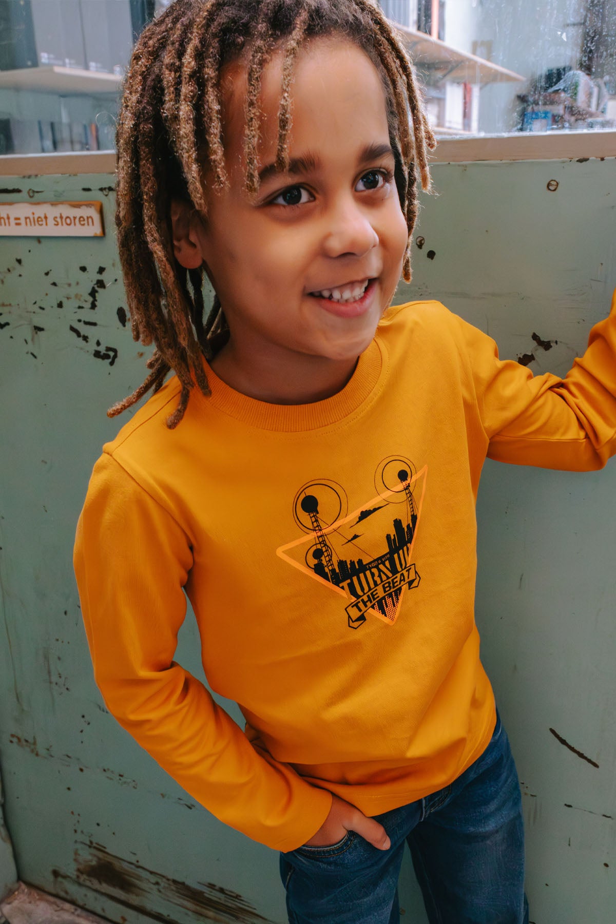 Longsleeve Max Warm Geel