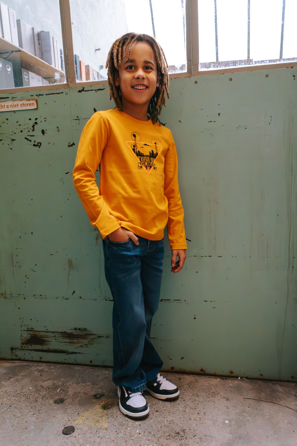 Longsleeve Max Warm Geel