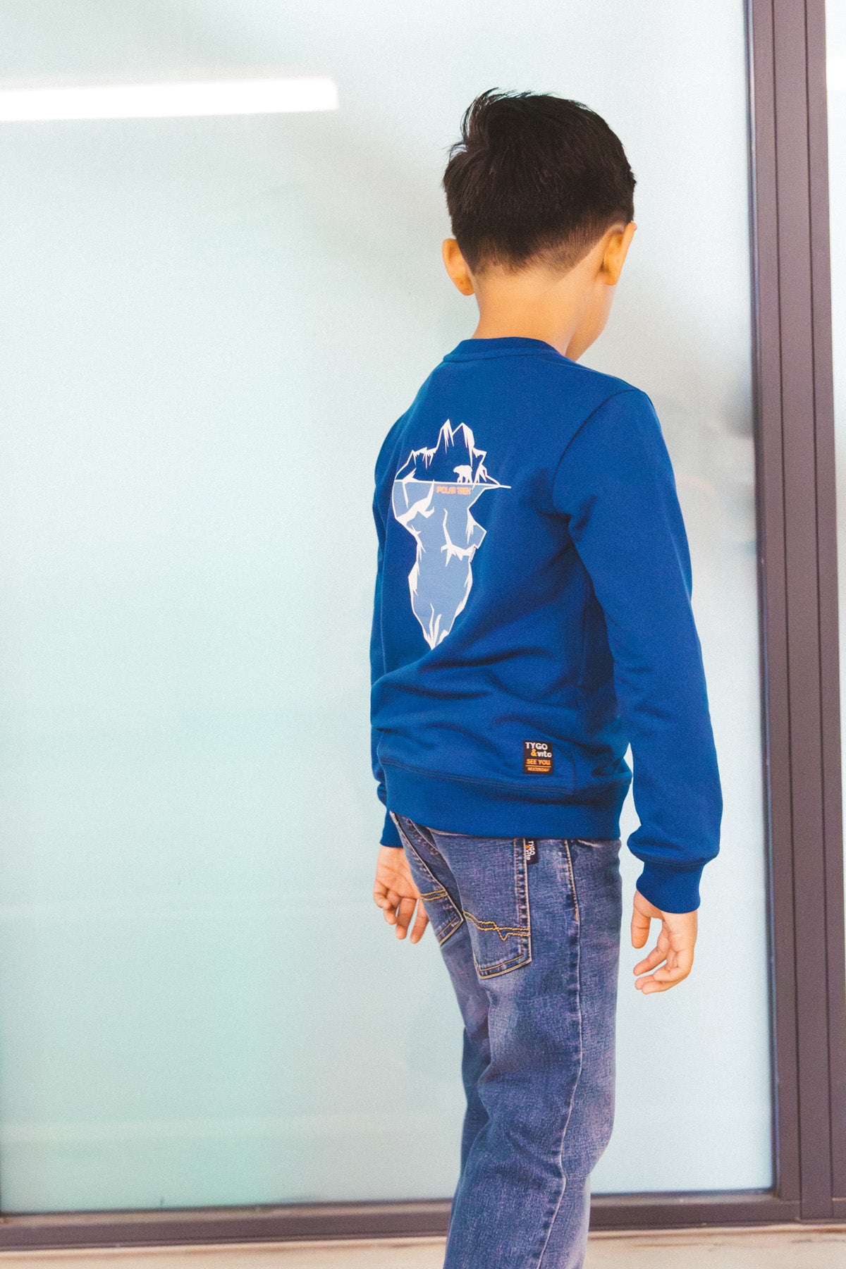 Sweater Silver Blauw