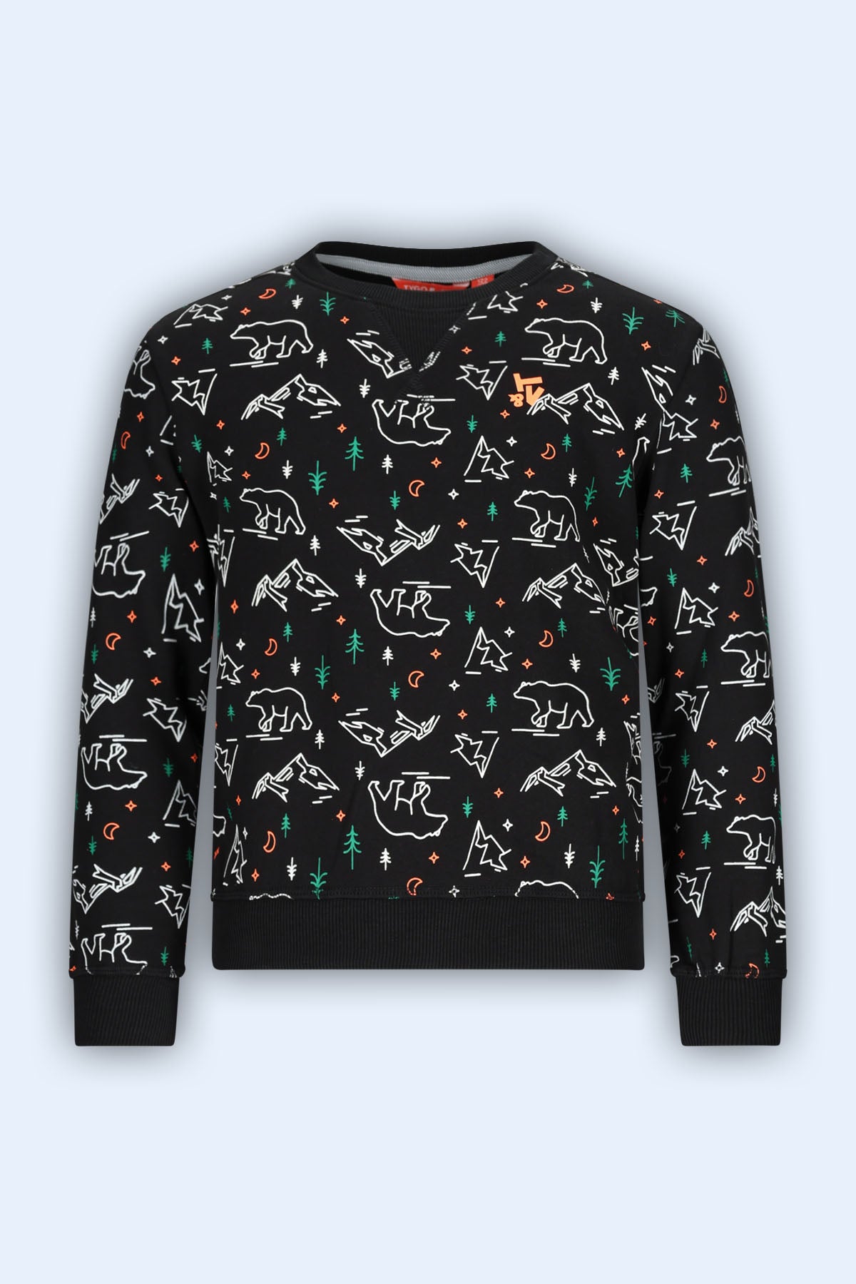 Kersttrui Senna Zwart Boys