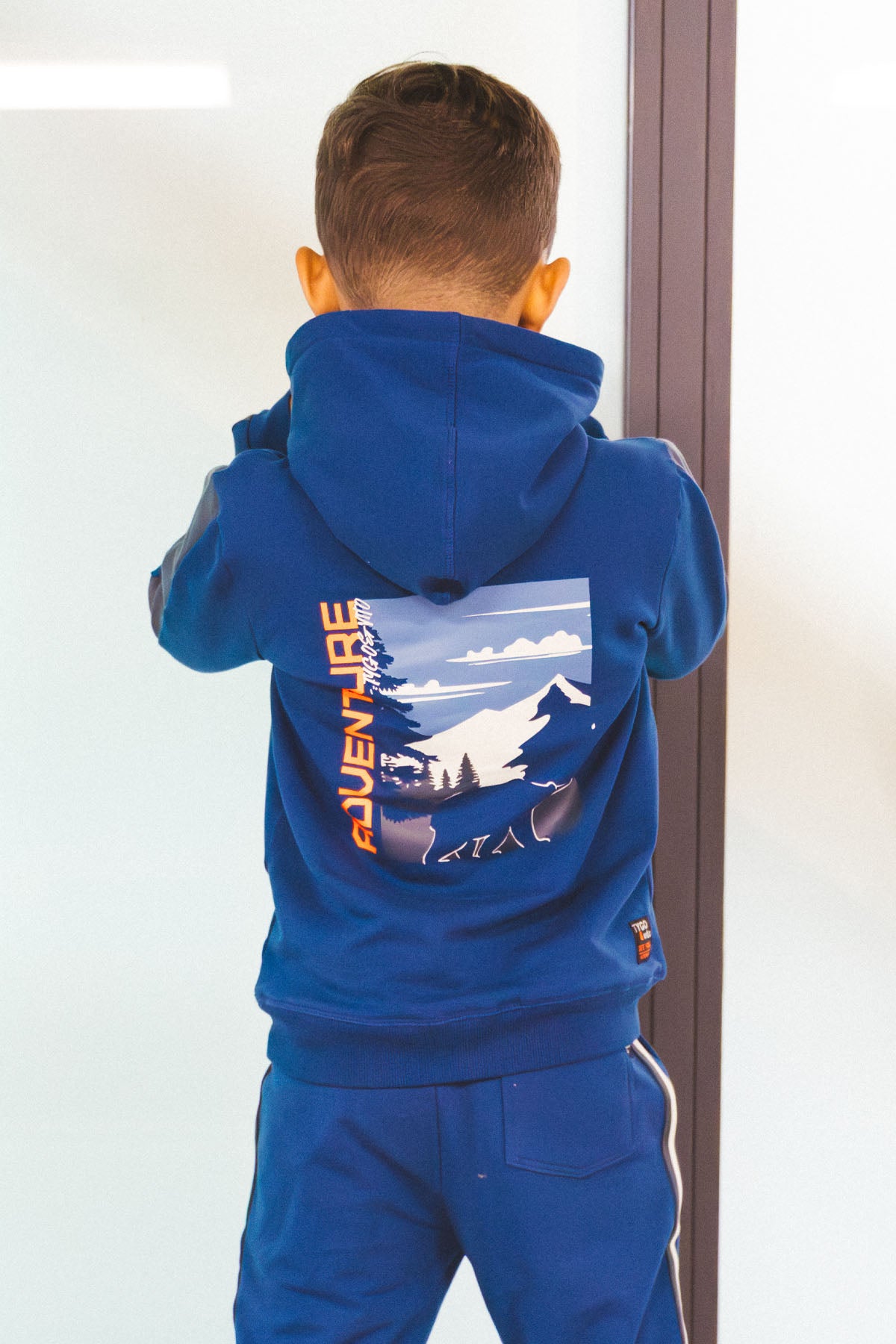 Hoodie Huxley Blauw