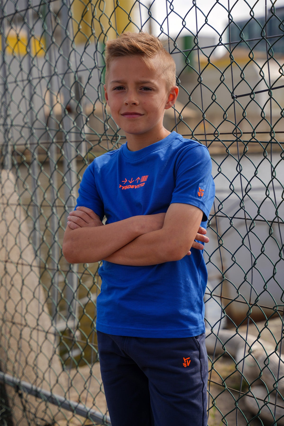 Tygo T-shirt Tein Blauw