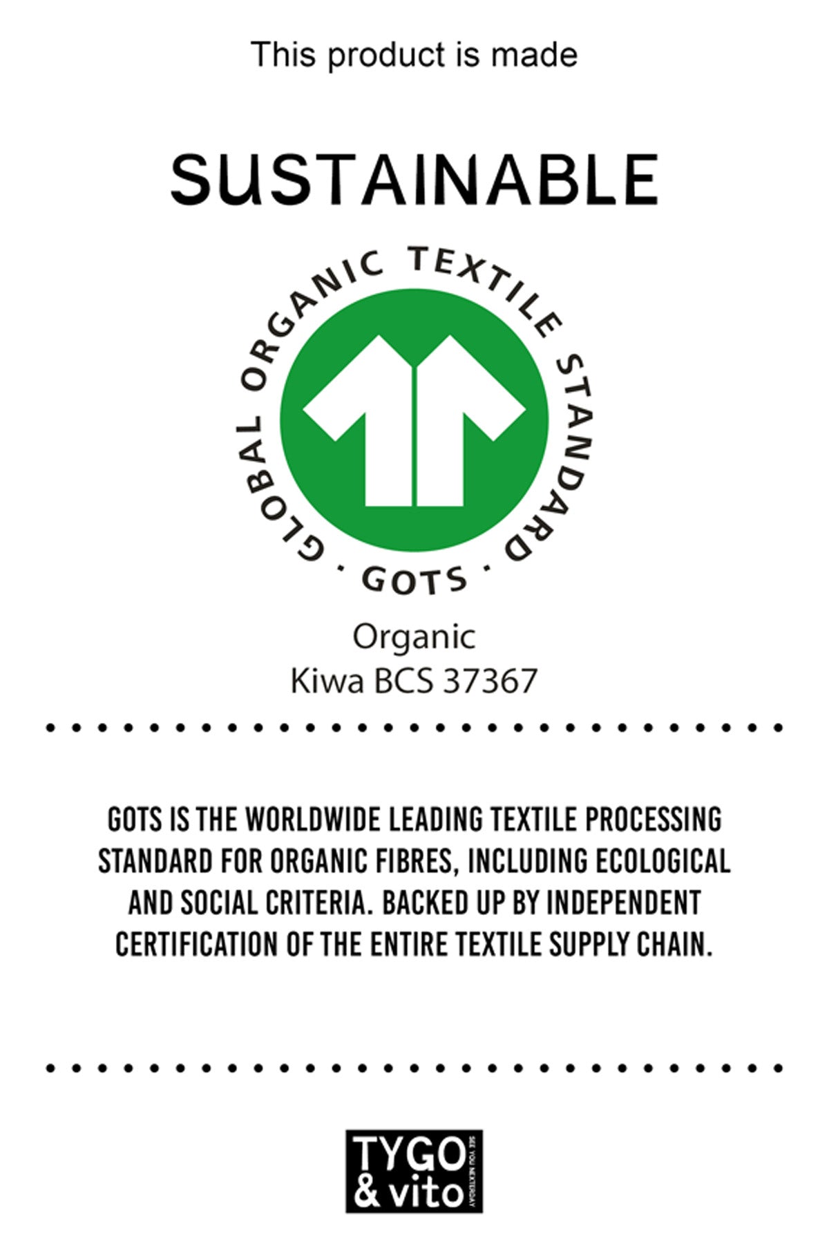 T-shirt Dolan Zwart Black