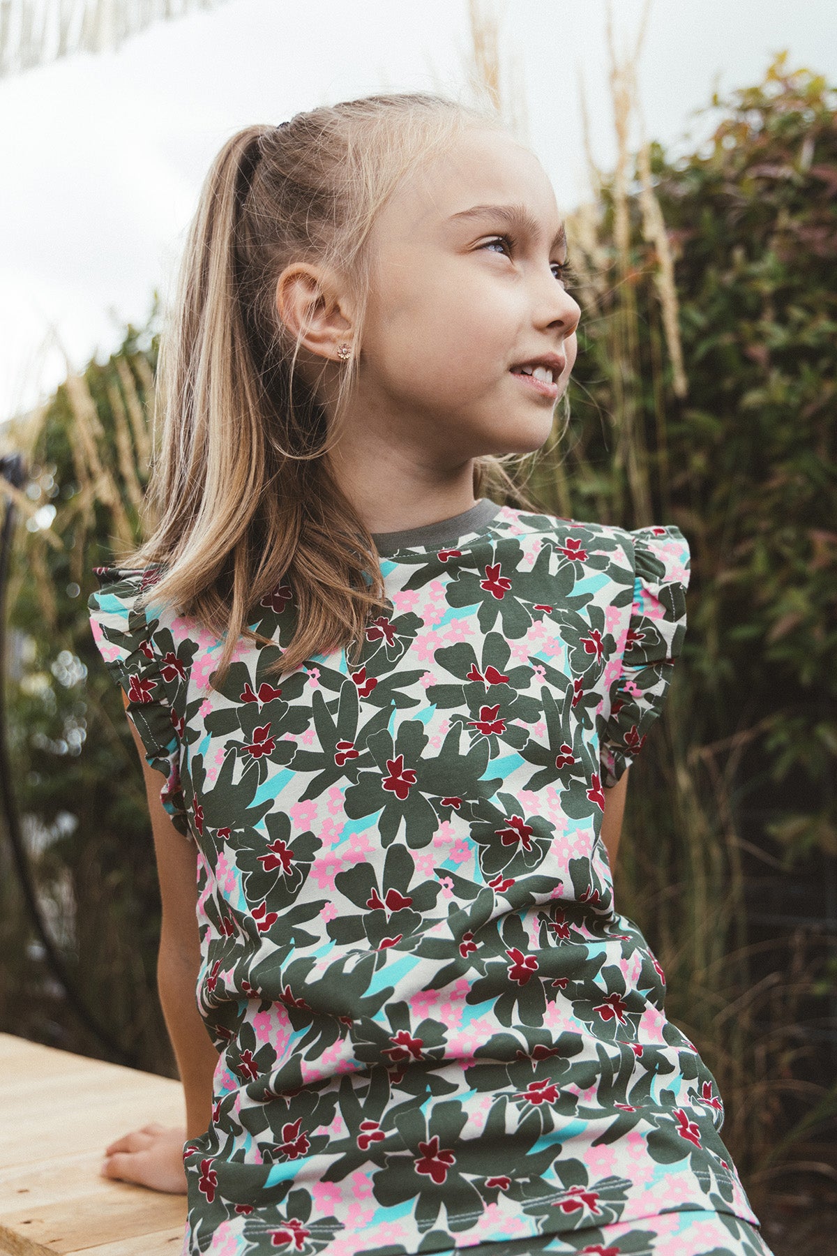 TYGO & vito T-shirt TOVE Olijfgroen