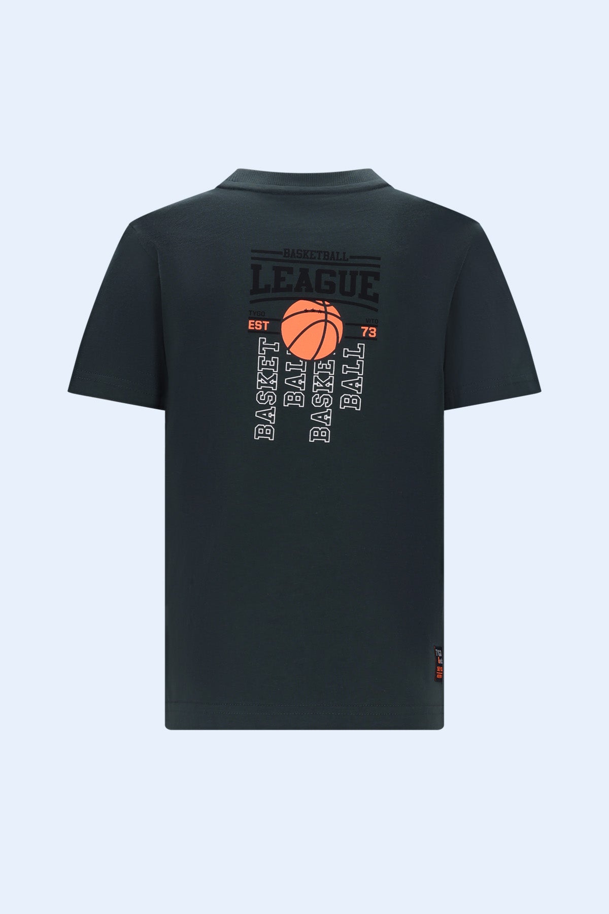 T-shirt Dylan Donkergroen