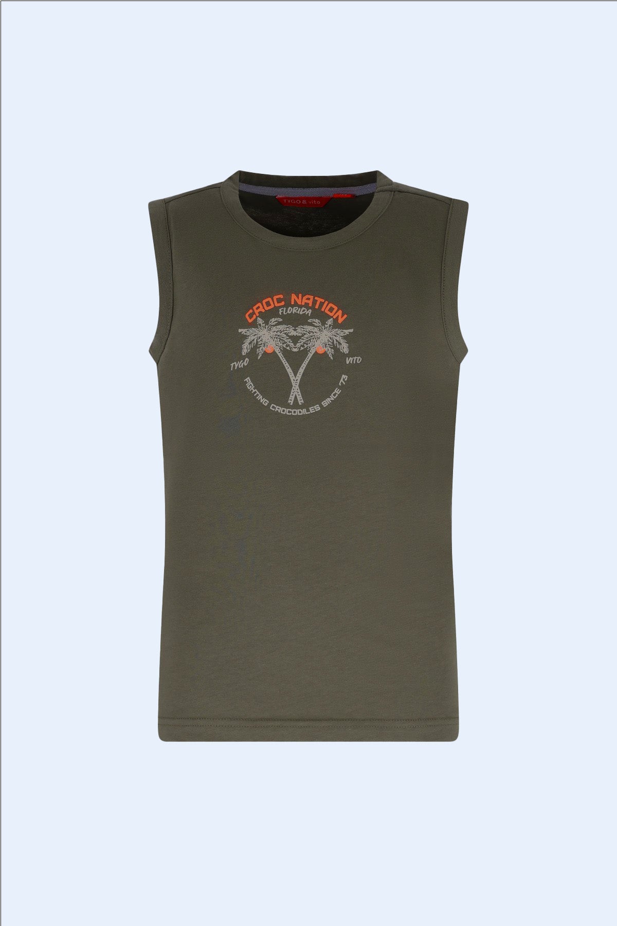 T-shirt Daan Olijfgroen