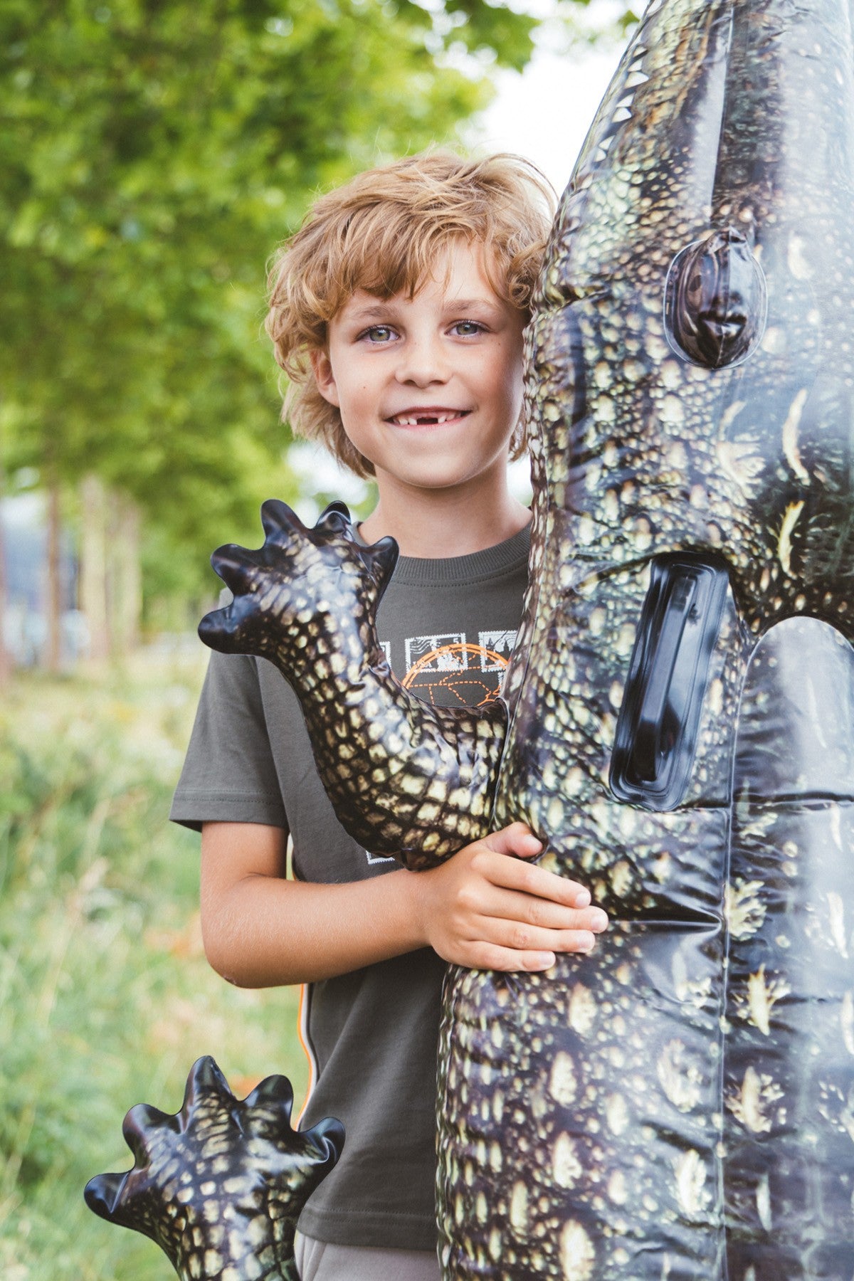 T-shirt Wessel Olijfgroen