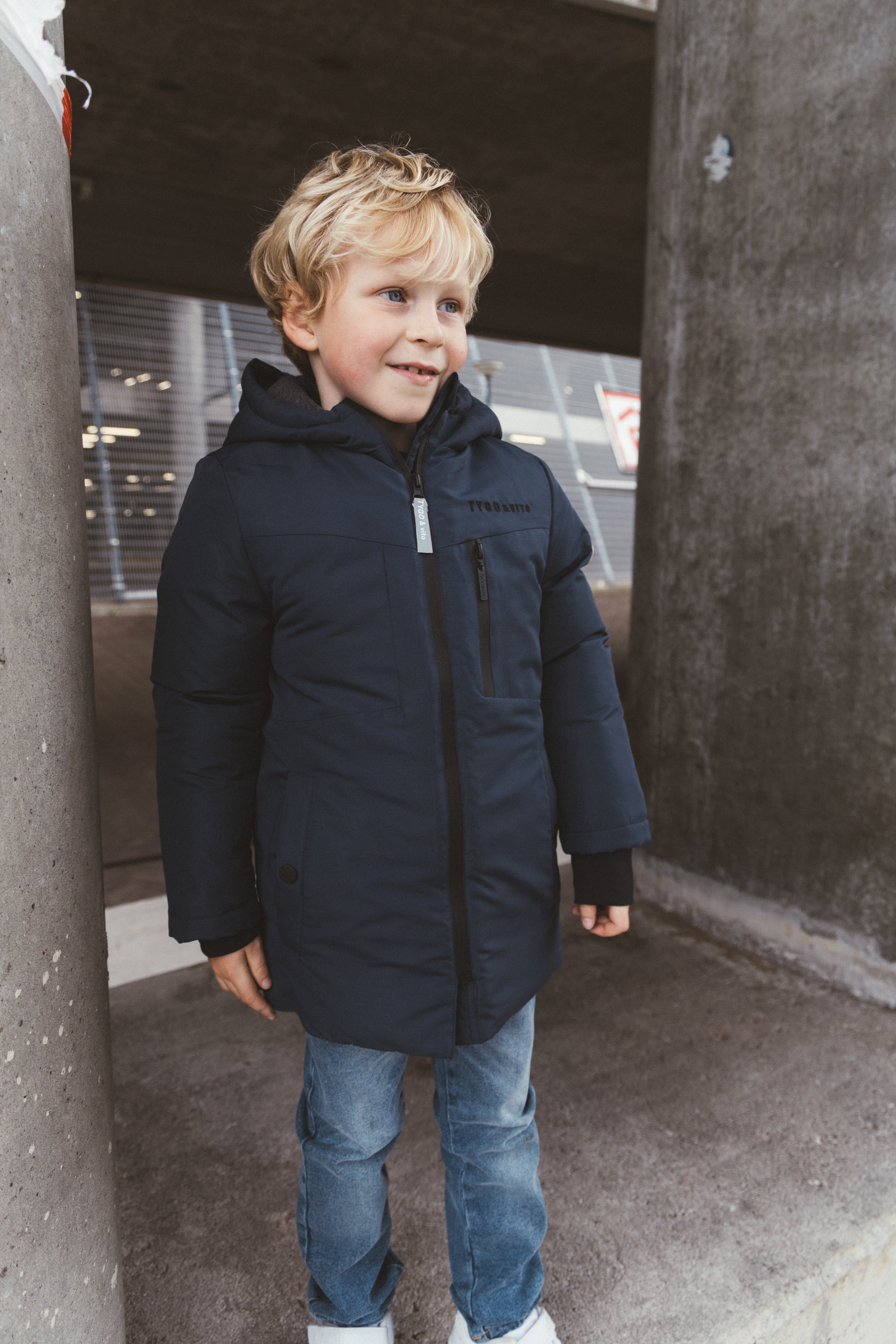 Jas Joy Donkerblauw