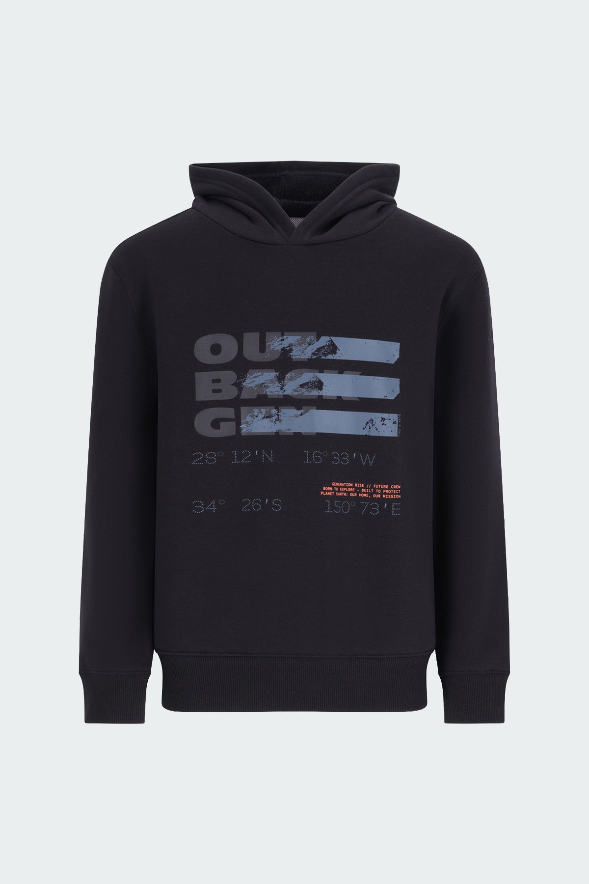 Hoodie Niall oversized fit Black