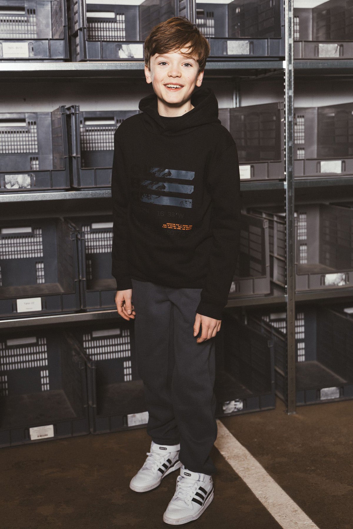 Hoodie Niall oversized fit Black