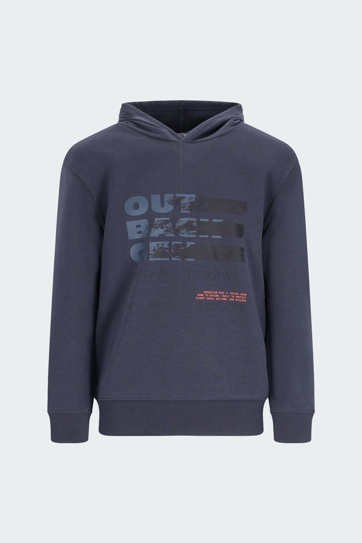 Hoodie Niall oversized fit Dark grey