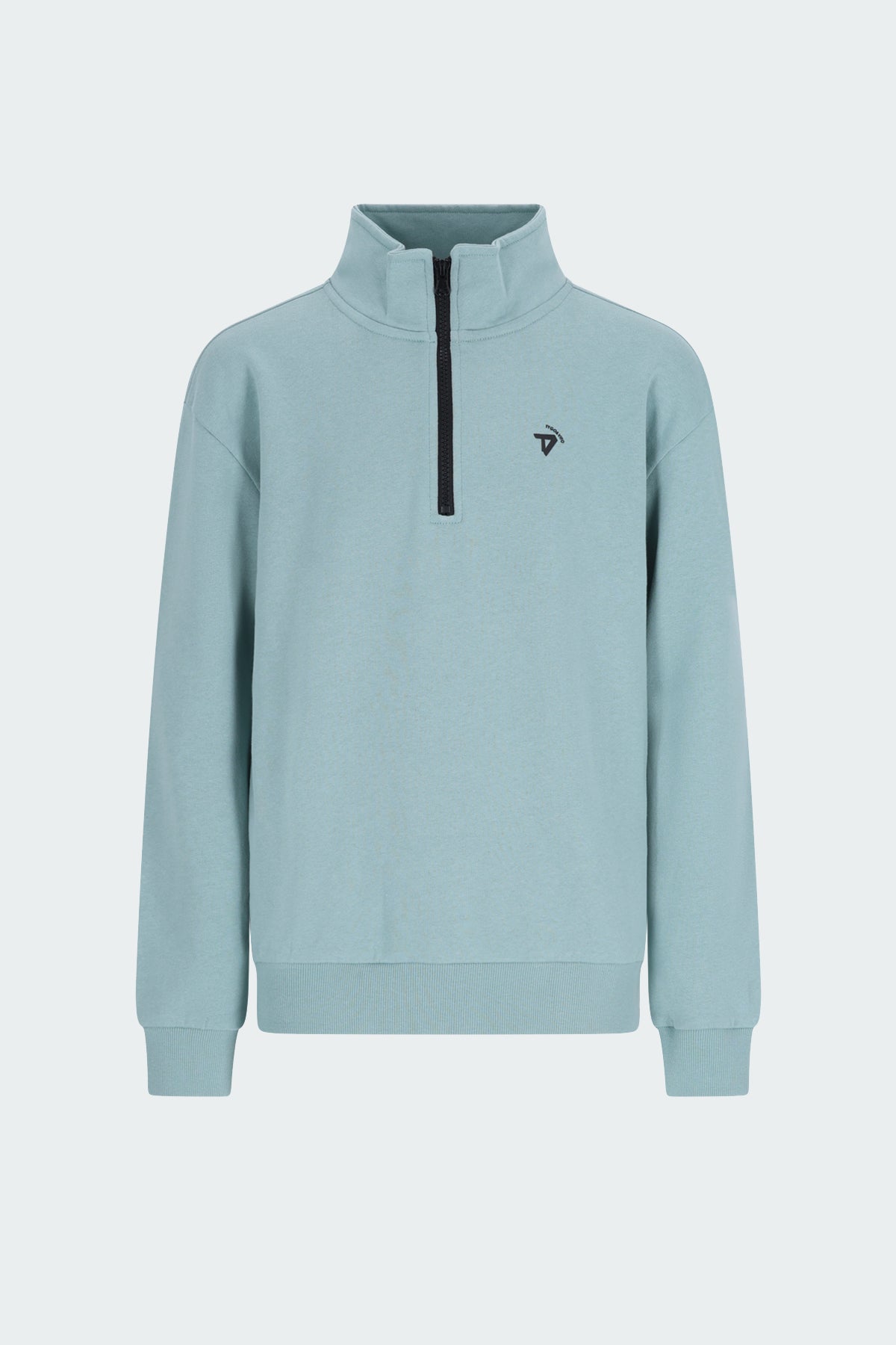 Sweater Half Zip Nout Blauwgrijs
