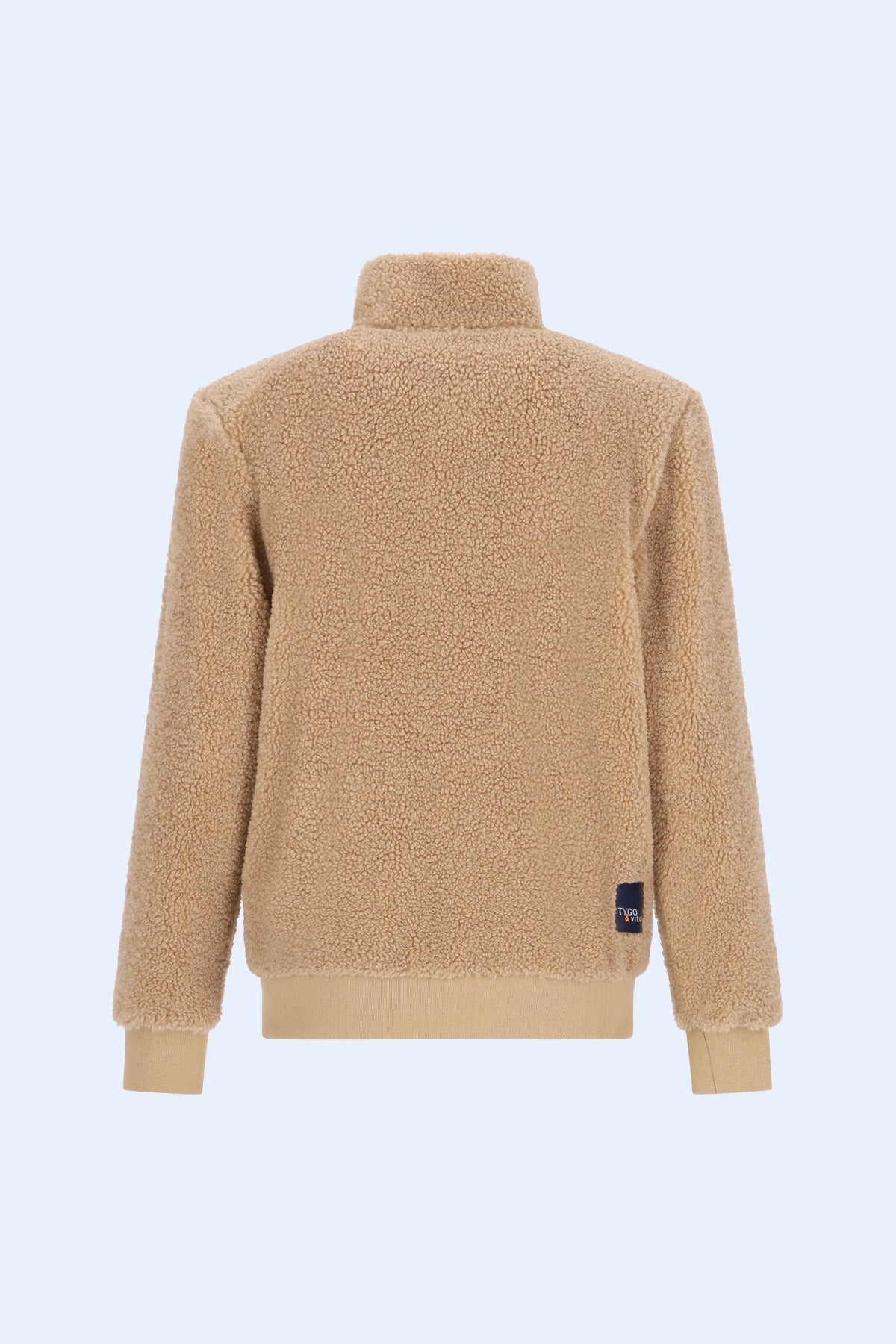 Borg Vest Vin Beige