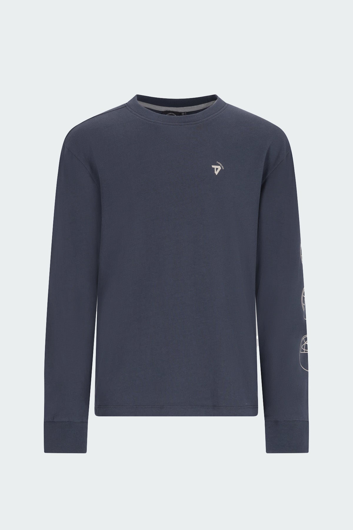 Longsleeve Nox Oversized fit Donkergrijs