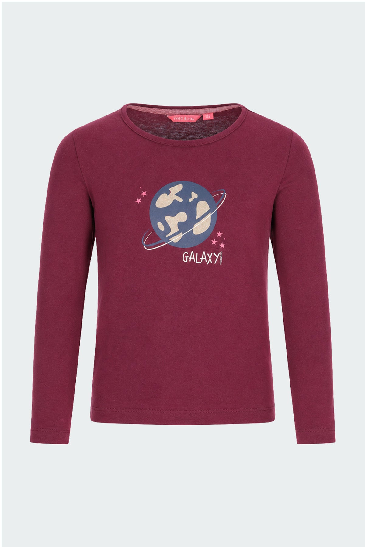 Longsleeve Linde Wijnrood