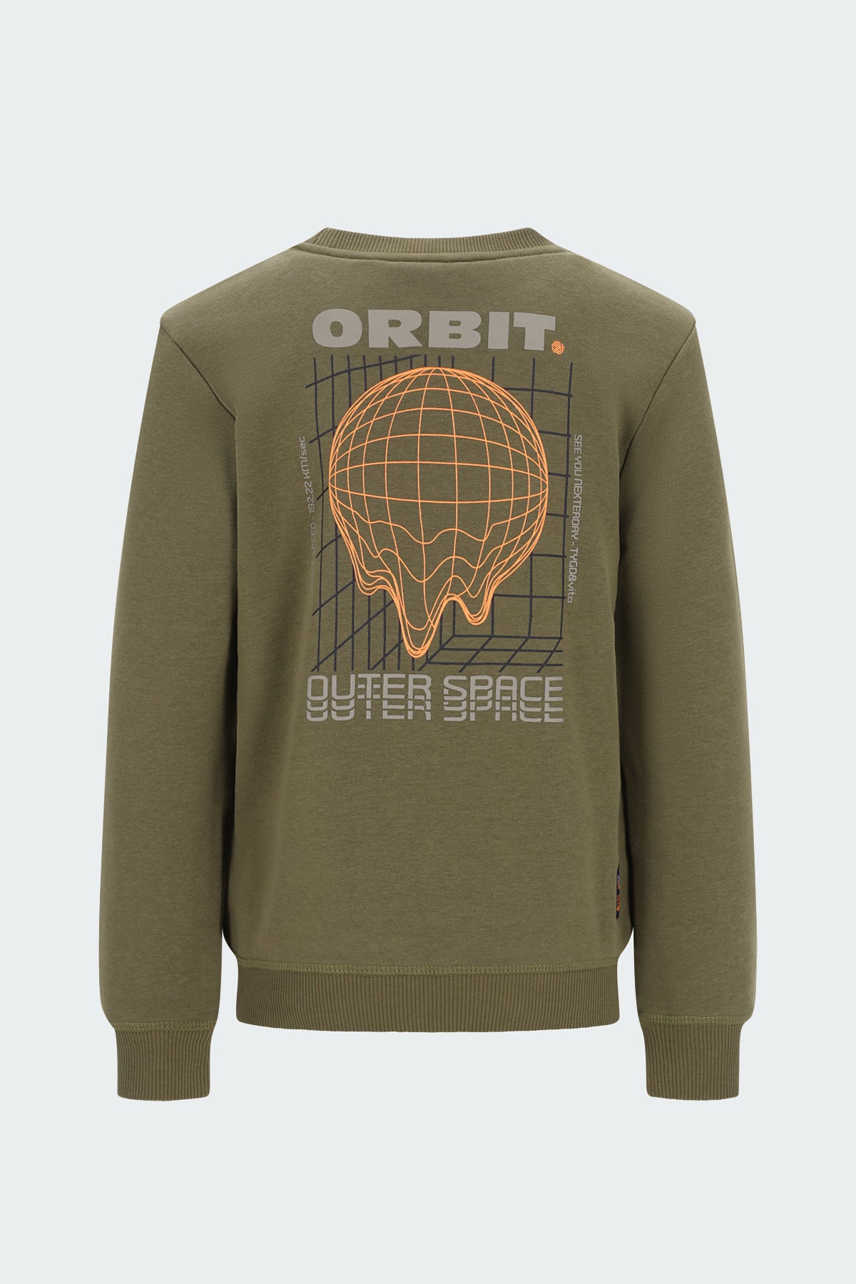 Sweater Silver Olijfgroen