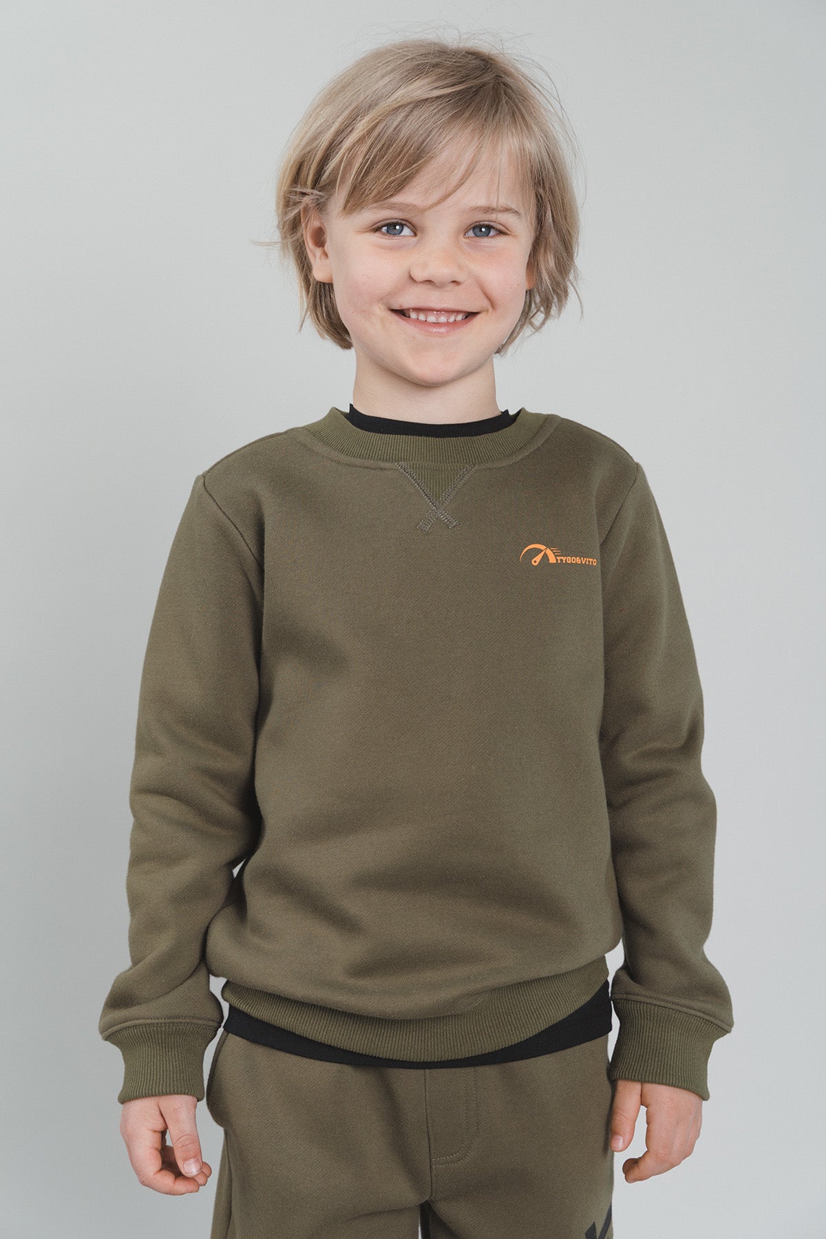 Sweater Silver Olijfgroen