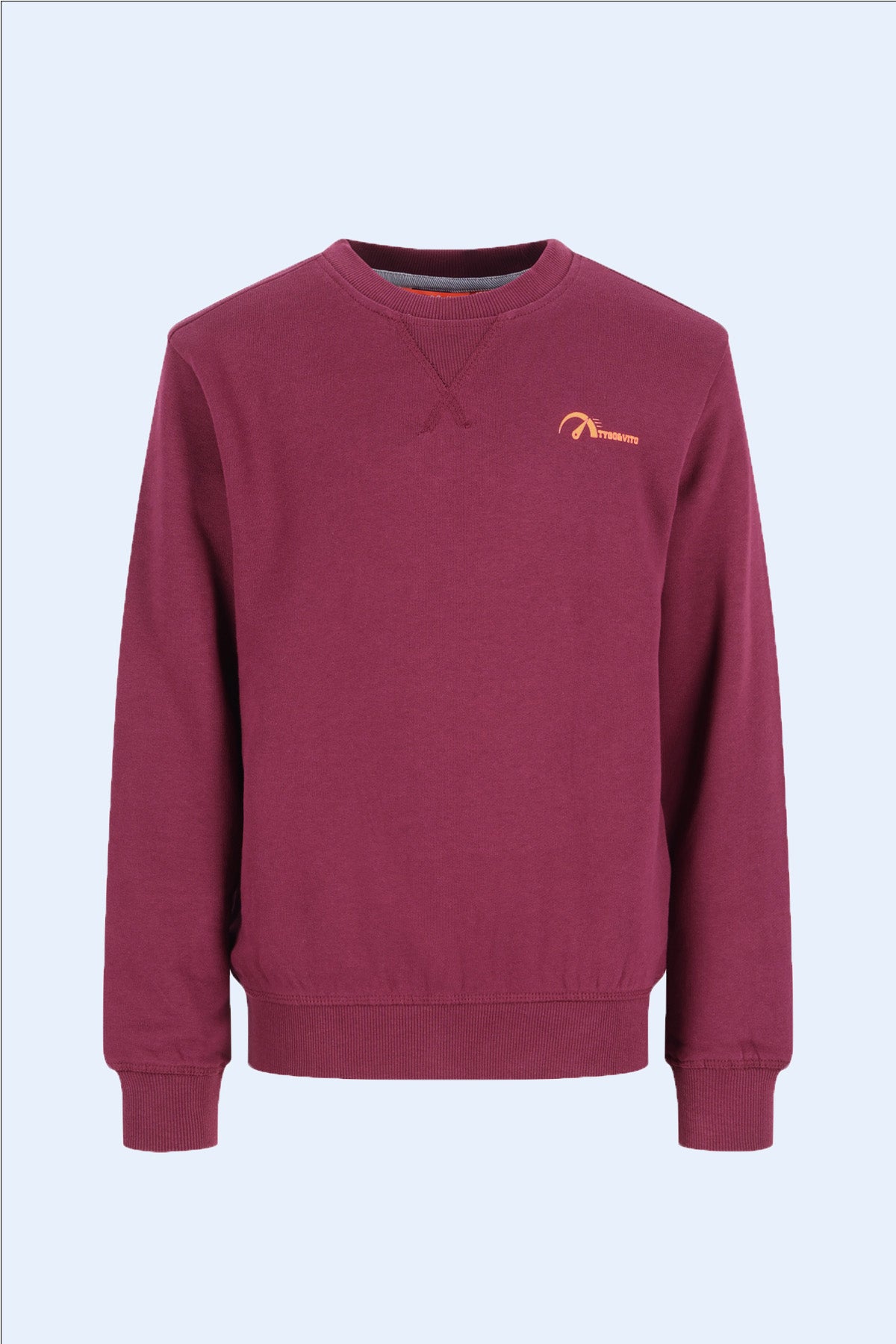 Sweater Silver Wijnrood