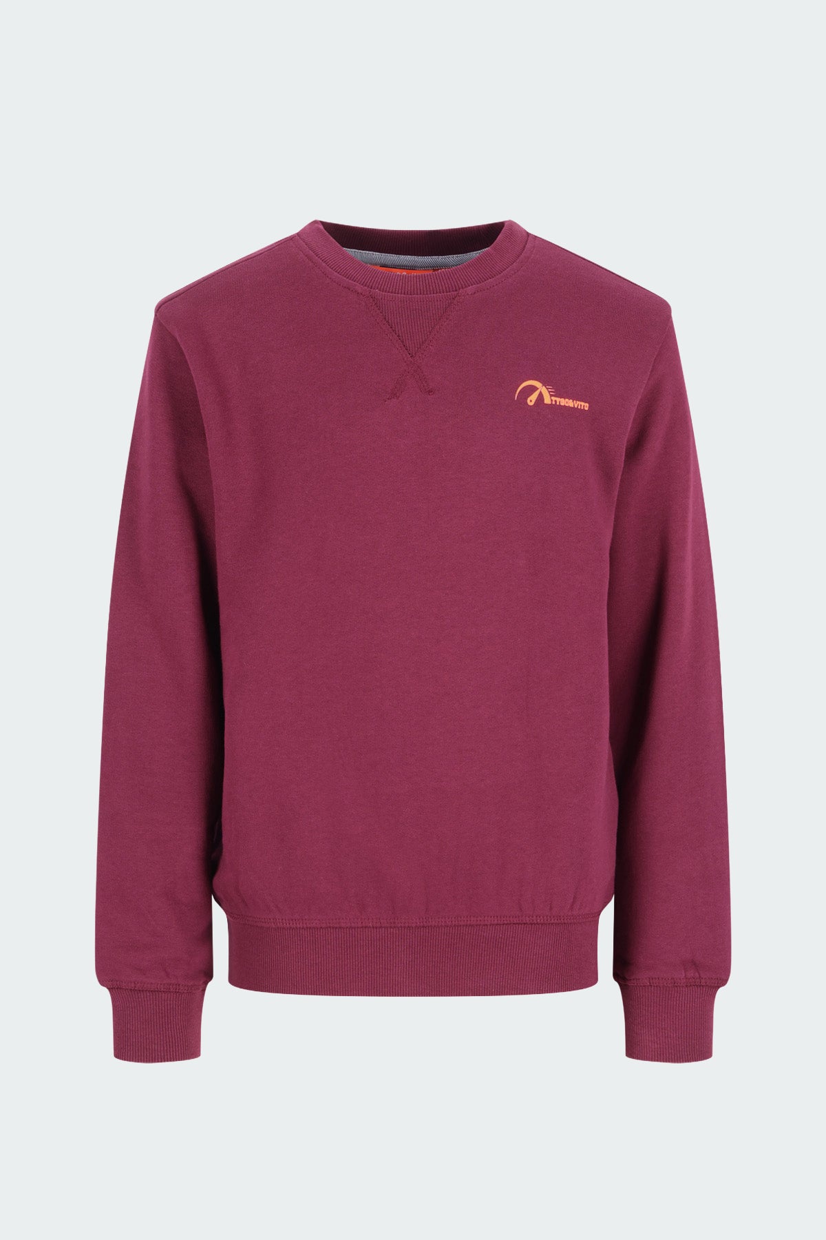 Sweater Silver Wijnrood