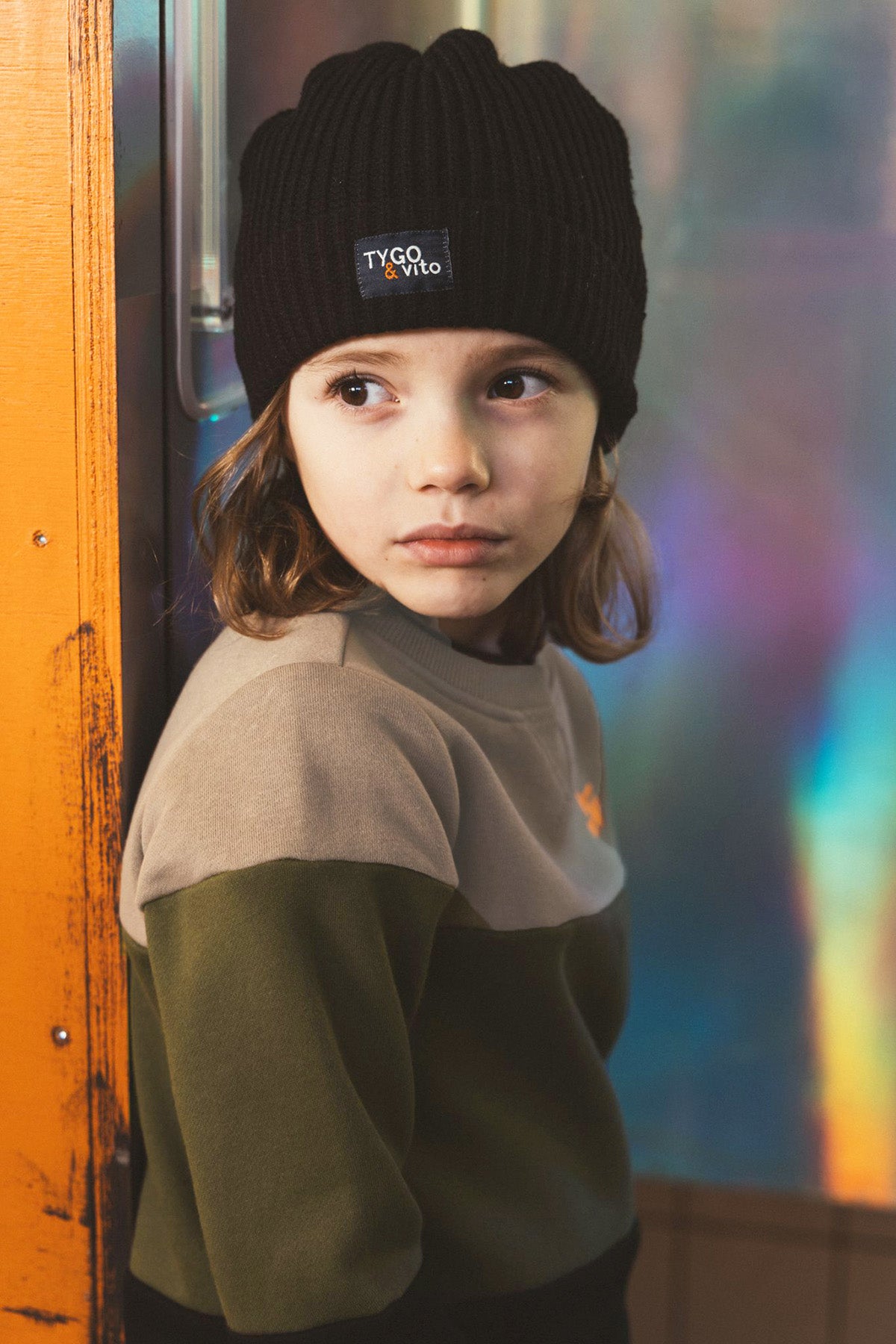 Sweater Scott Olijfgroen