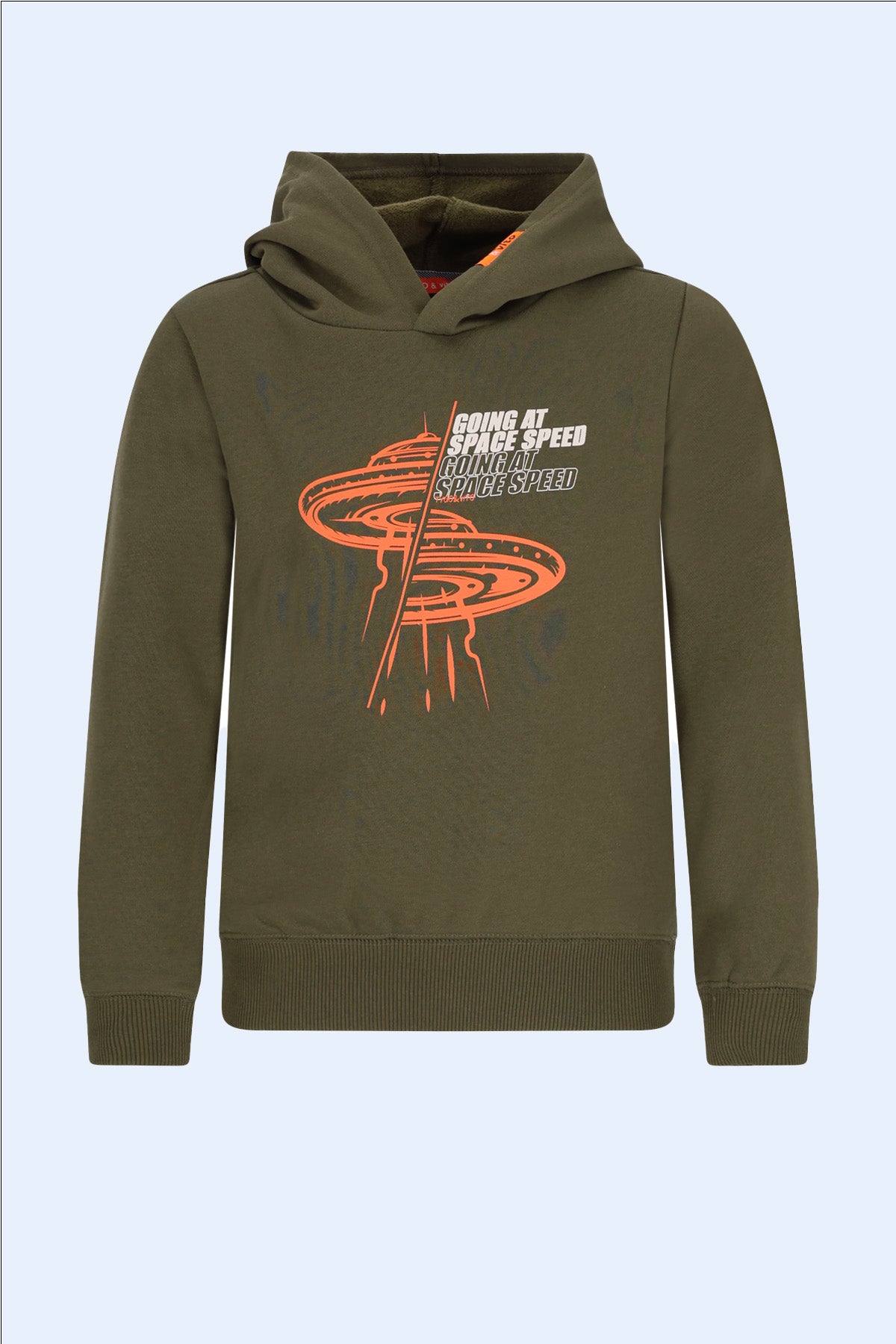 Hoodie Henk Olive Green